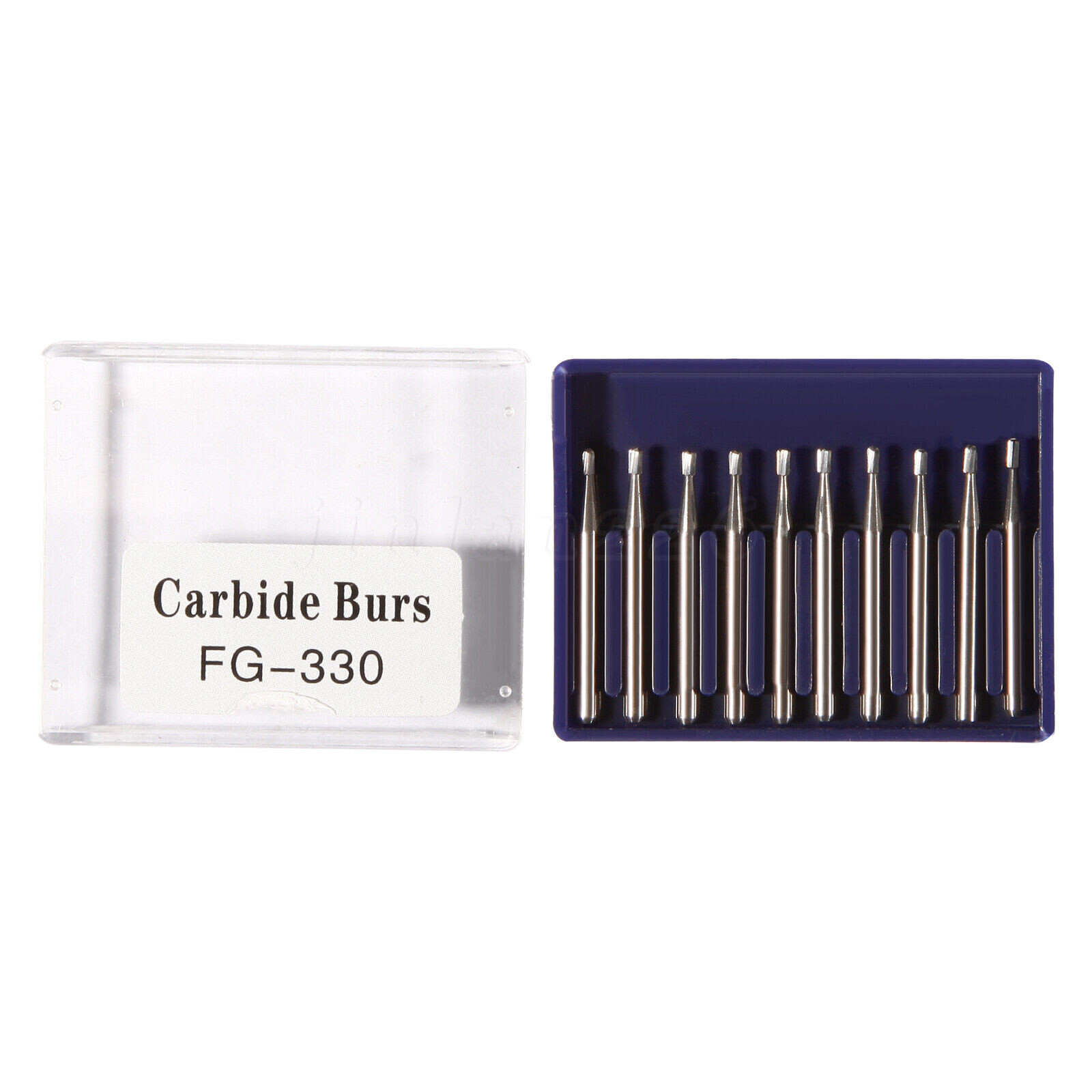 Dental Carbide Burs Pear-Shaped Type High Speed Tungsten Steel Bur FG330