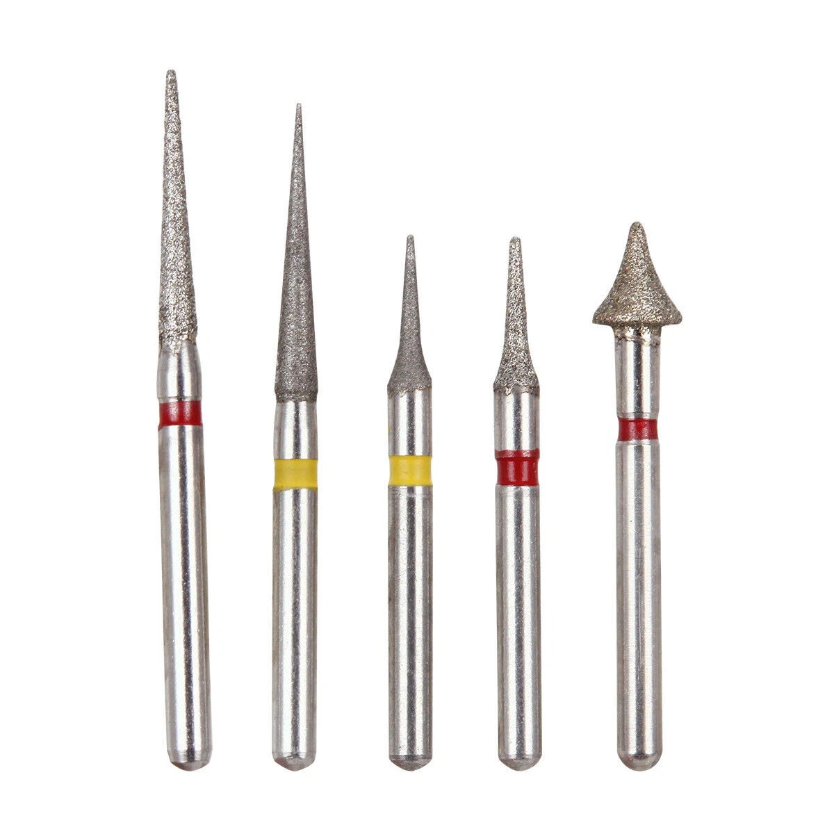 5 Pcs/Box Dental Interproximal Polishing Grinding Reduction FG Diamond Burs Kit