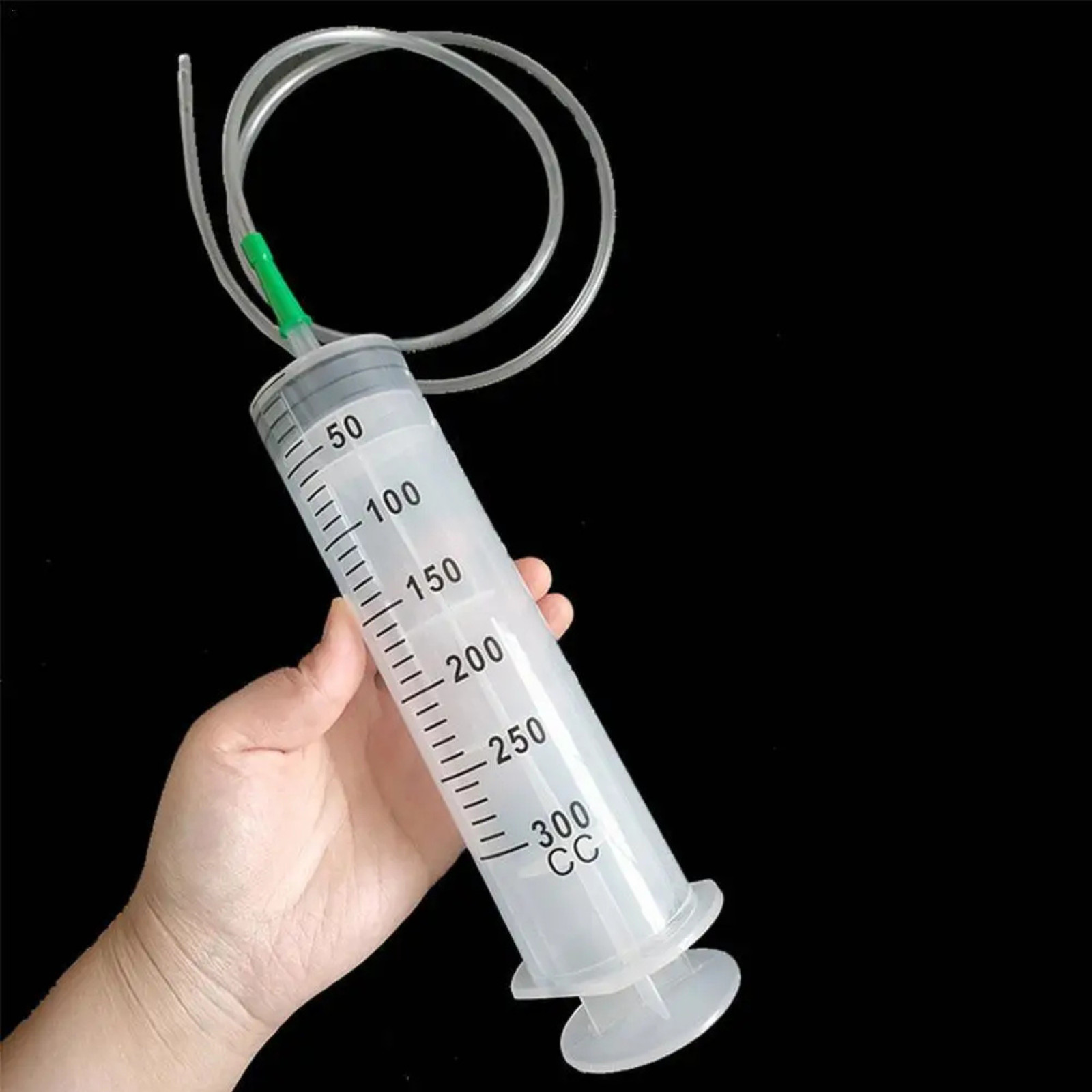 100ml/550ml Large Capacity Syringe Reusable Pump Measuring With 1m Tube