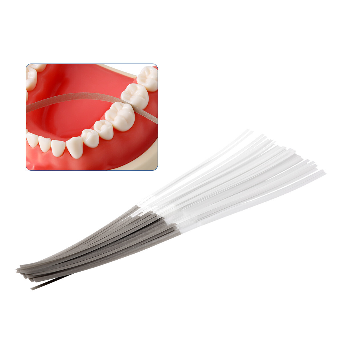 Dental Polishing Strip Kit Finishing Abrasive Coarse Medium Fine Extra-fine Grit