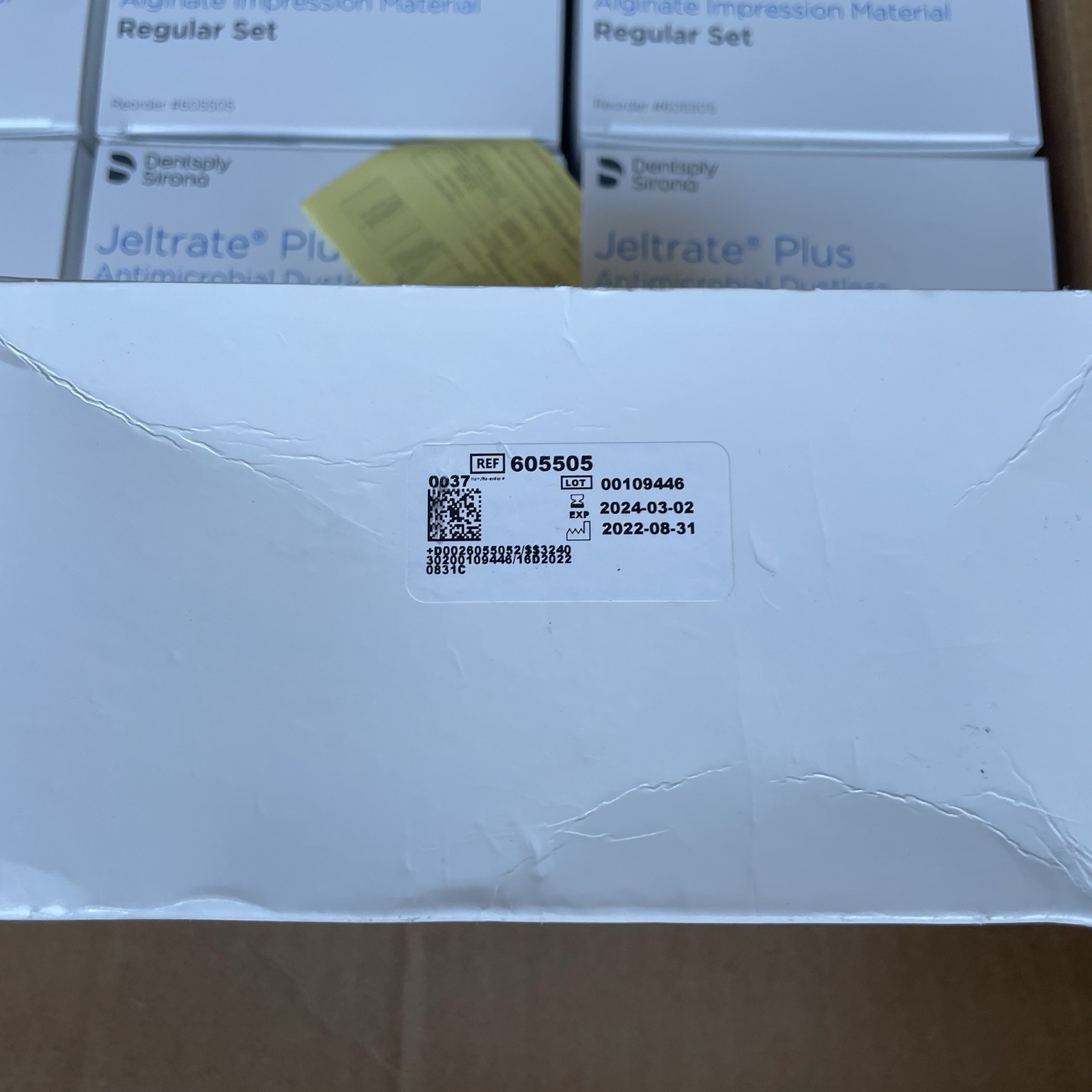 Dentsply Sirona Jelrate Plus Antimicrobial Dustless Alginate Impression Material