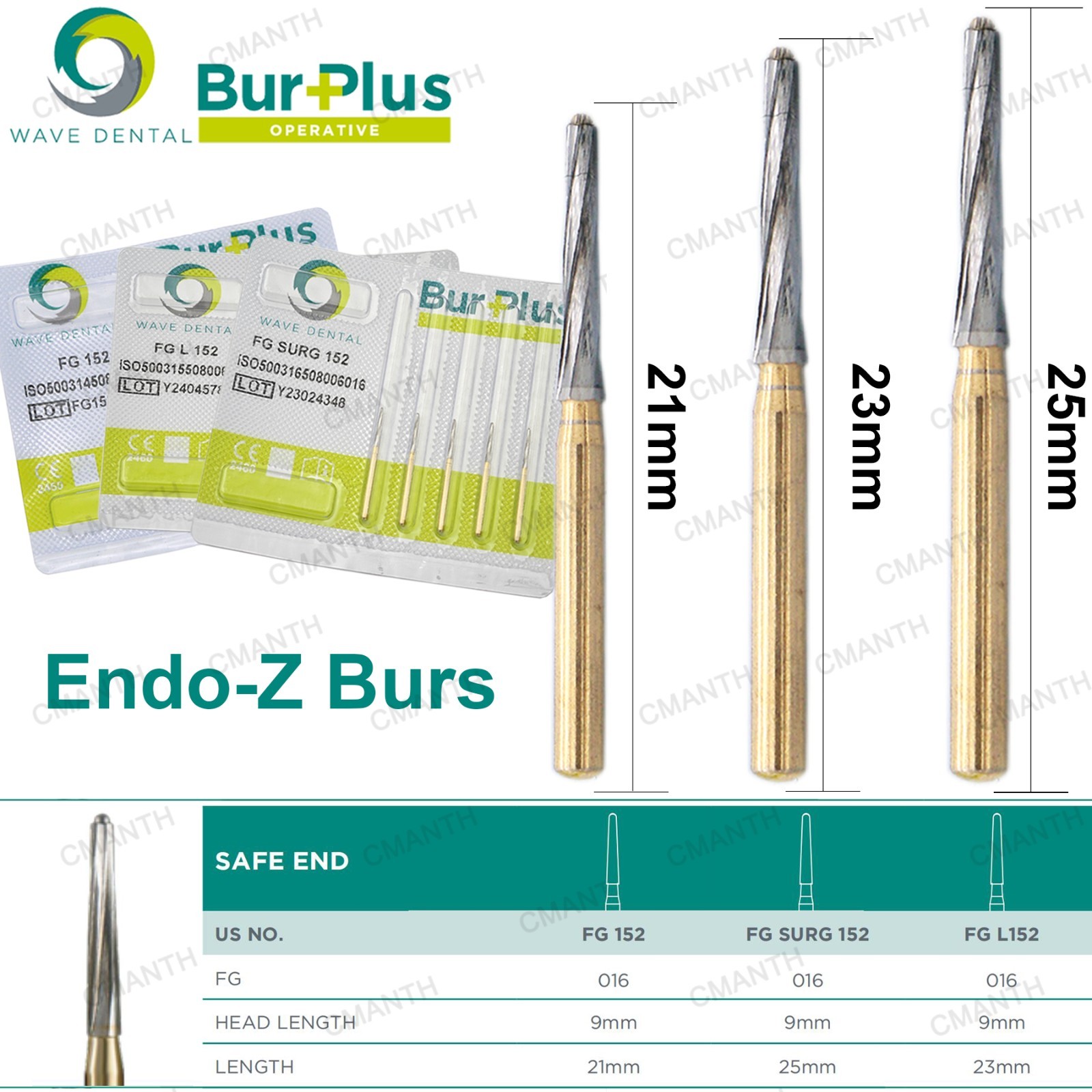 48 Types WAVE Dental Burs Tungsten Carbide Bur FG Series High Speed Drill Bits