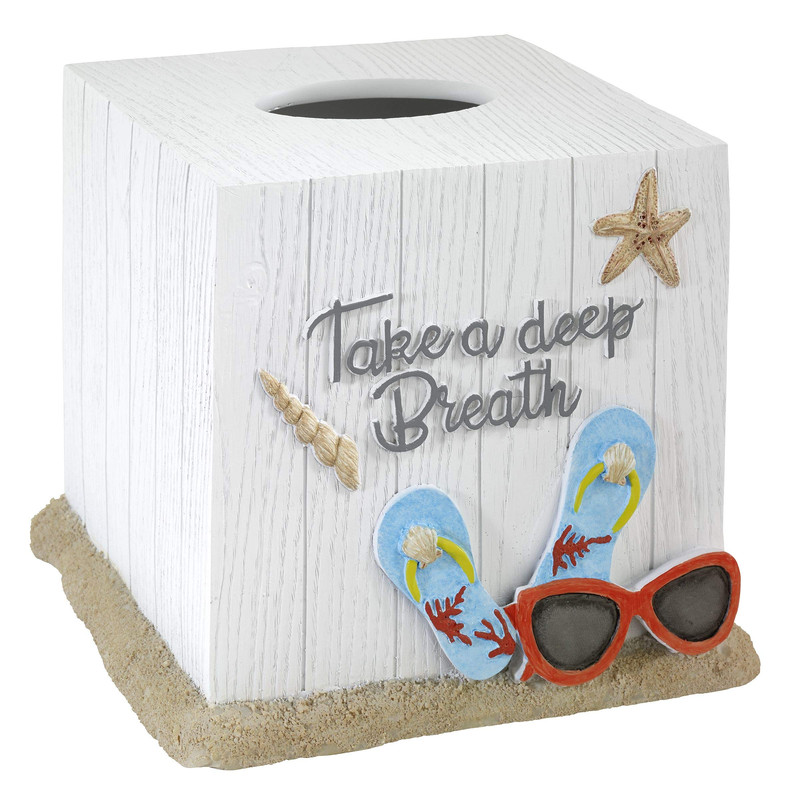 Avanti Linens – Tissue Cover Beach Inspired Bathroom Decor Beach Mode Collection