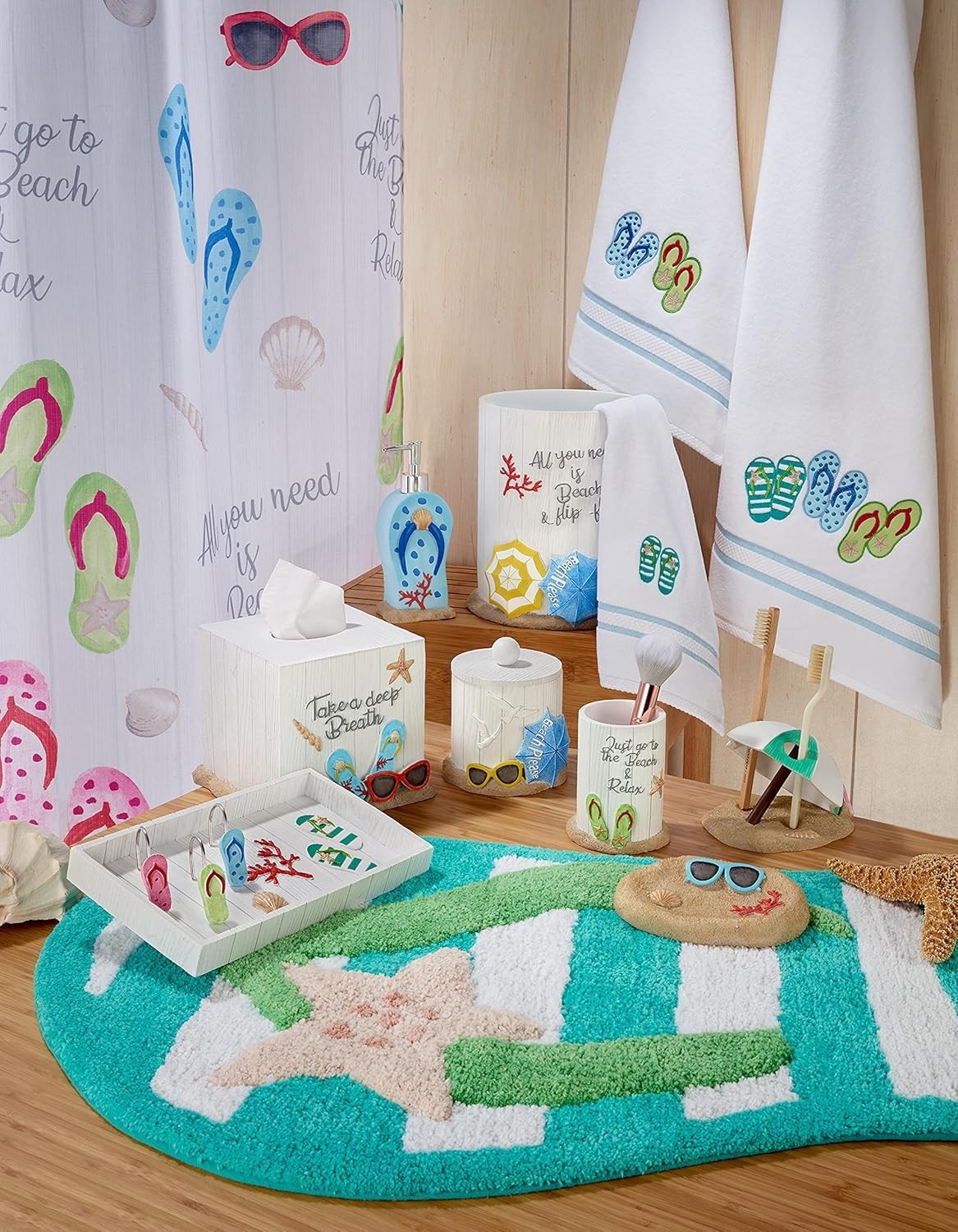 Avanti Linens – Tissue Cover Beach Inspired Bathroom Decor Beach Mode Collection