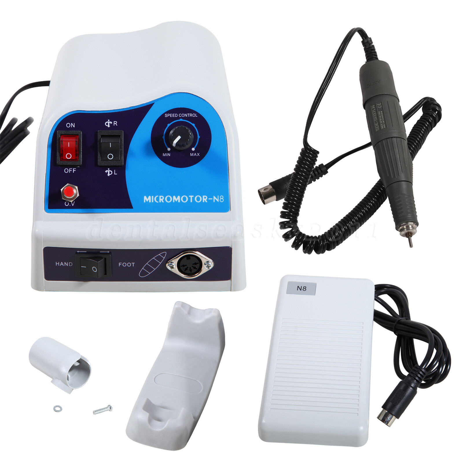 Dental Lab Marathon Micromotor Polisher Unit N8/ 45K RPM Polishing Handpiece
