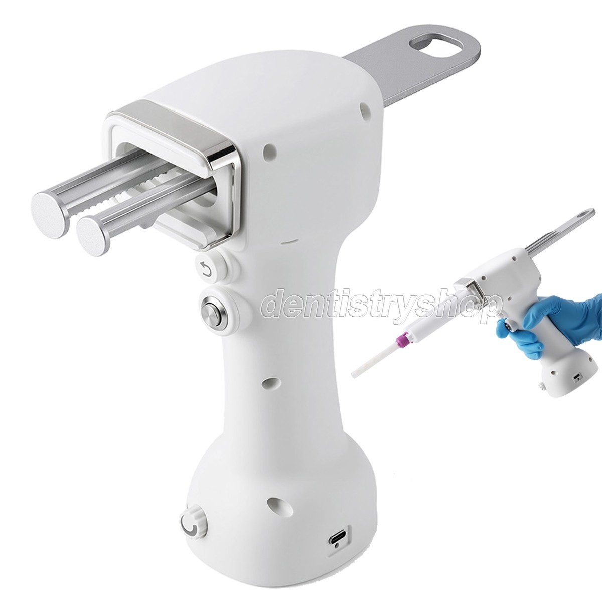 1:1/2:1 Dental Automatic Impression Mixer Dispenser Gun Mixing Electric Machine