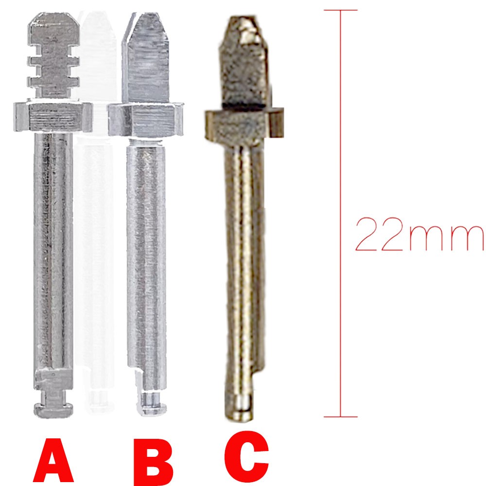 10/20Pack Dental Mandrel Finishing Polishing CA Latch Contra Angle For One Gloss