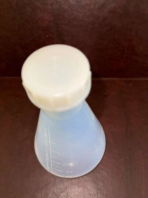 Nalgene Erlenmeyer Lab Flask 250 mL, Screw-Top, FEP Teflon