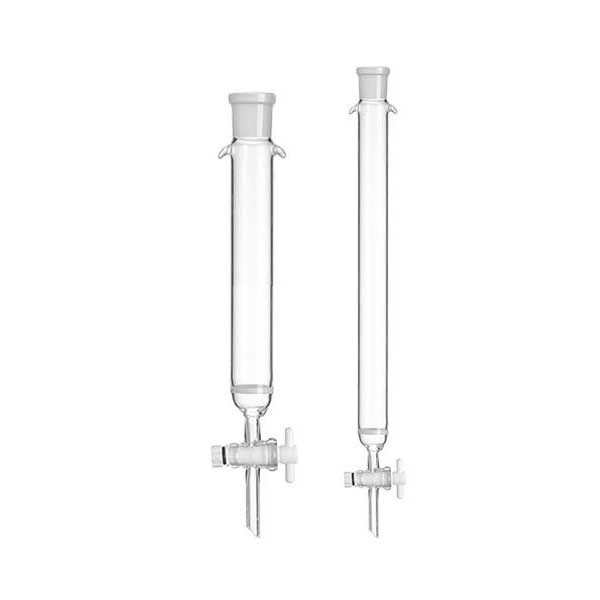 Glass Chromatography Columns with Standard Joints Chemistry Laboratory Supply