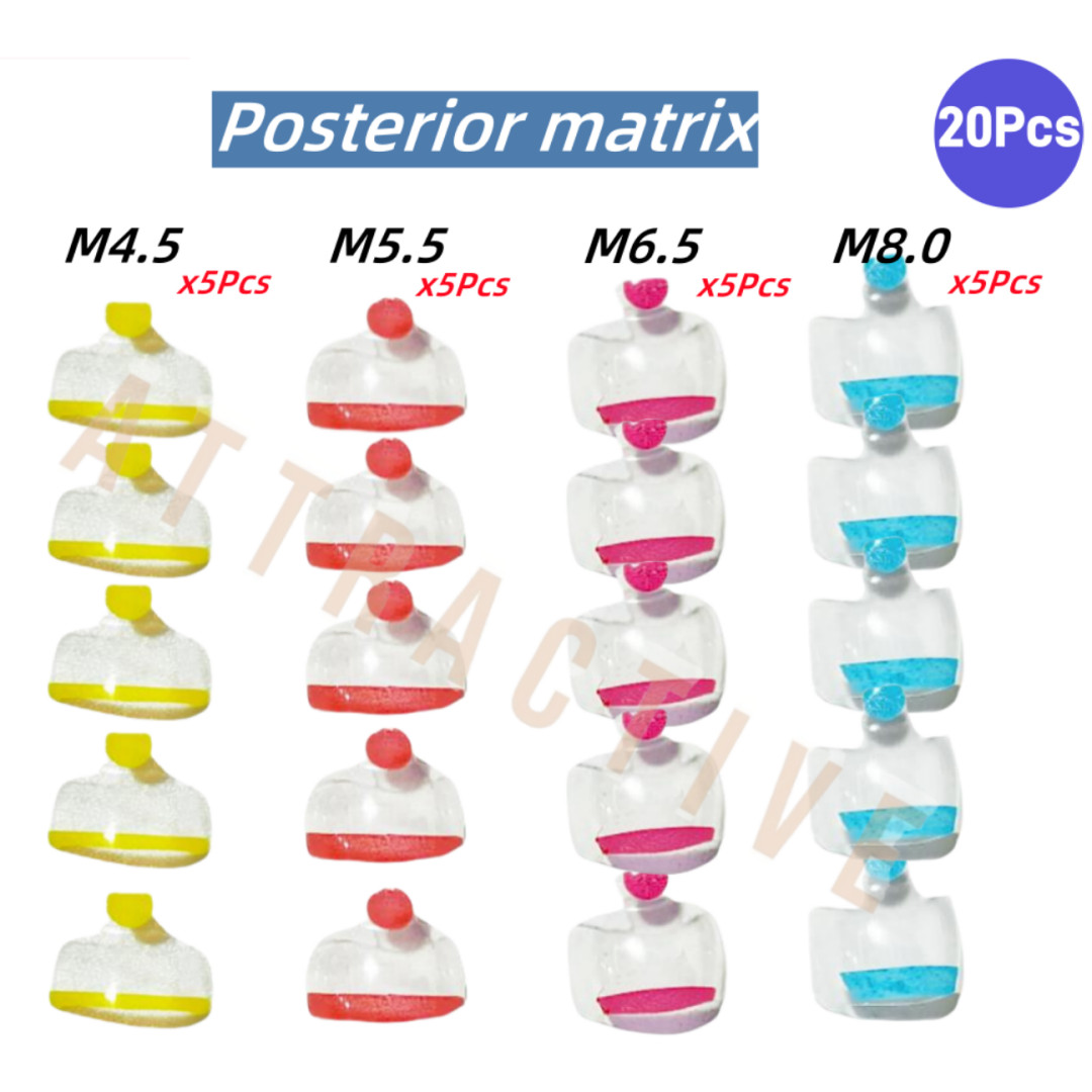 Clear Matrix Dental Anterior Posterior Transparent BT Matrices Fit BioClear USA