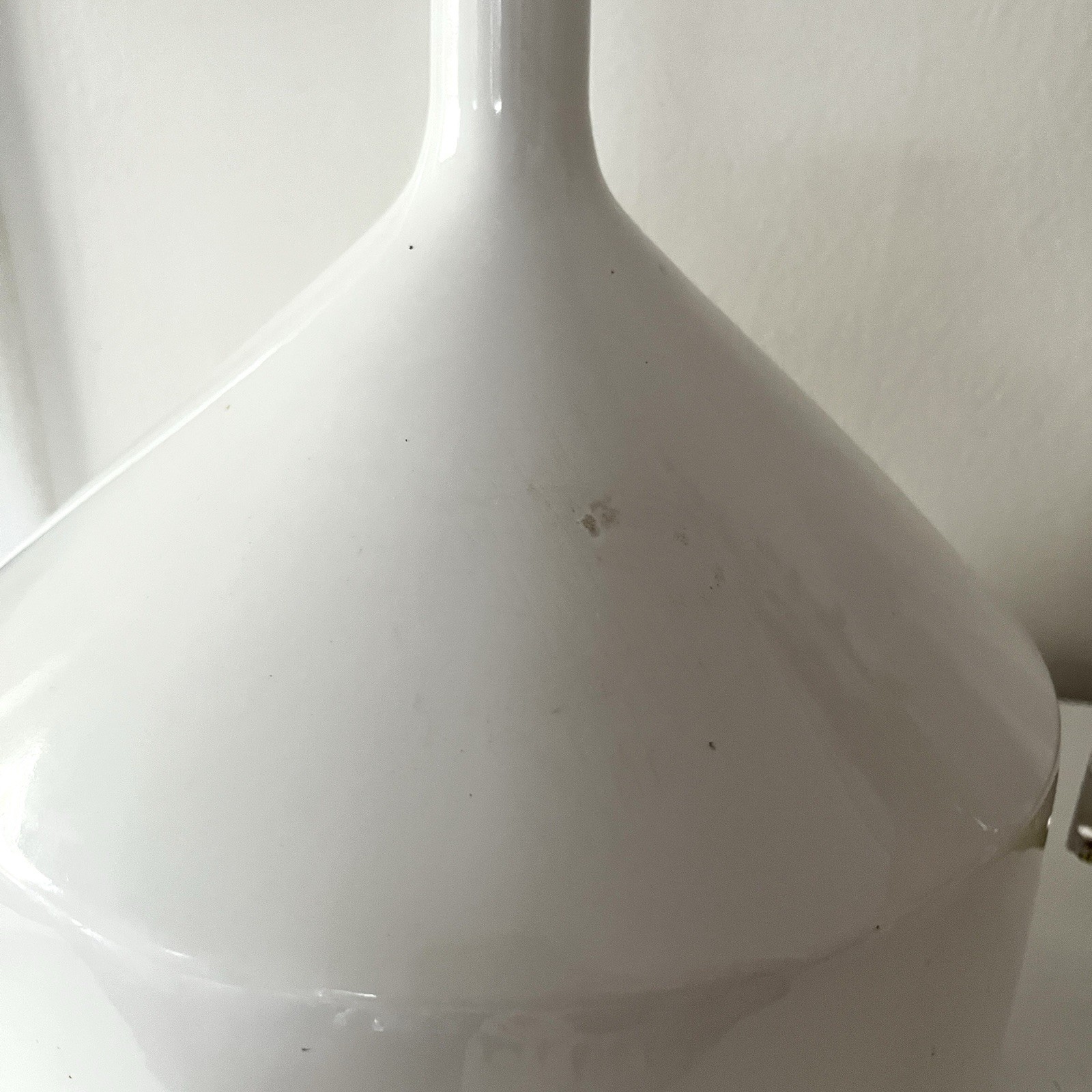 VTG Coors No. 5 34-A Buchner Lab Funnel Porcelain Ceramic Great USA 11” x 8”