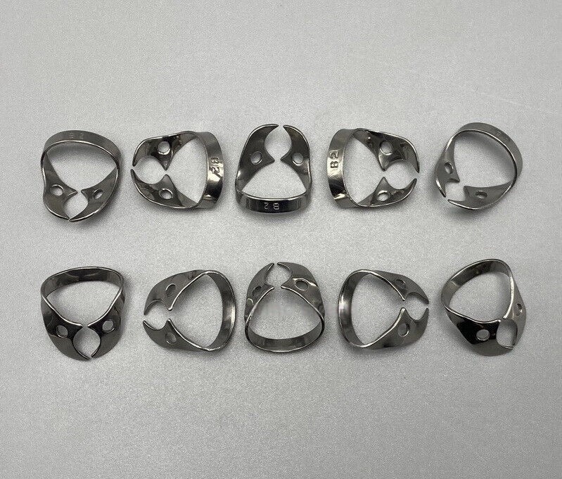 Dental Rubber Dam Clamps Stainless Steel Endodontic Instruments Surgical Clamp