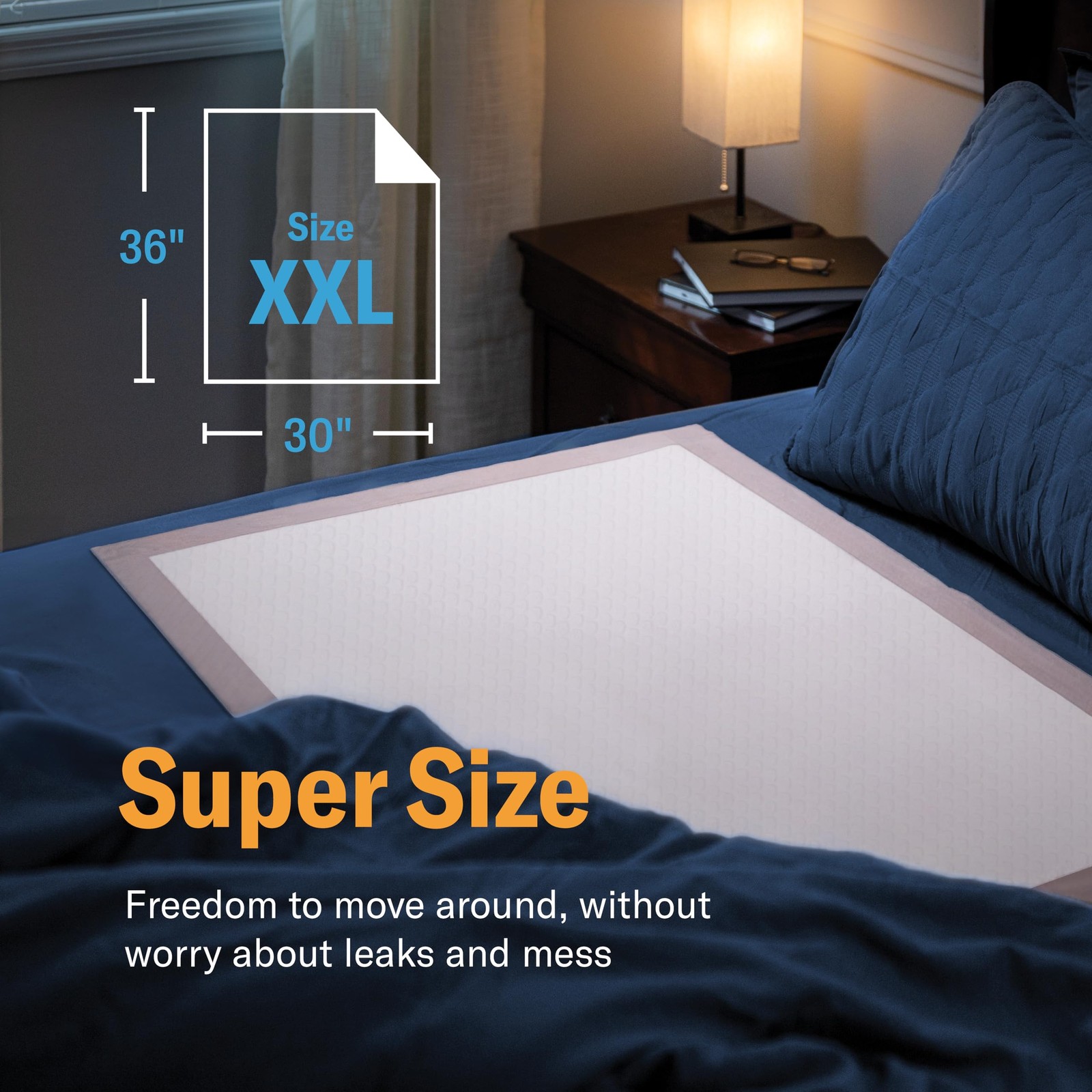 Curera Chucks® Premium Disposable Underpads 30”x36” [100-Count] Ultra Absorbent