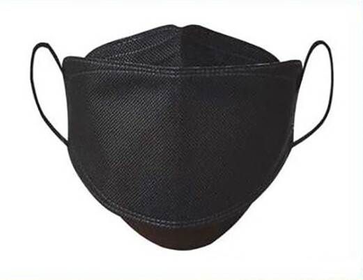 HappyLife KF94 BLACK Korean Face Mask Made in Korea Medical Comfortable GoodDay