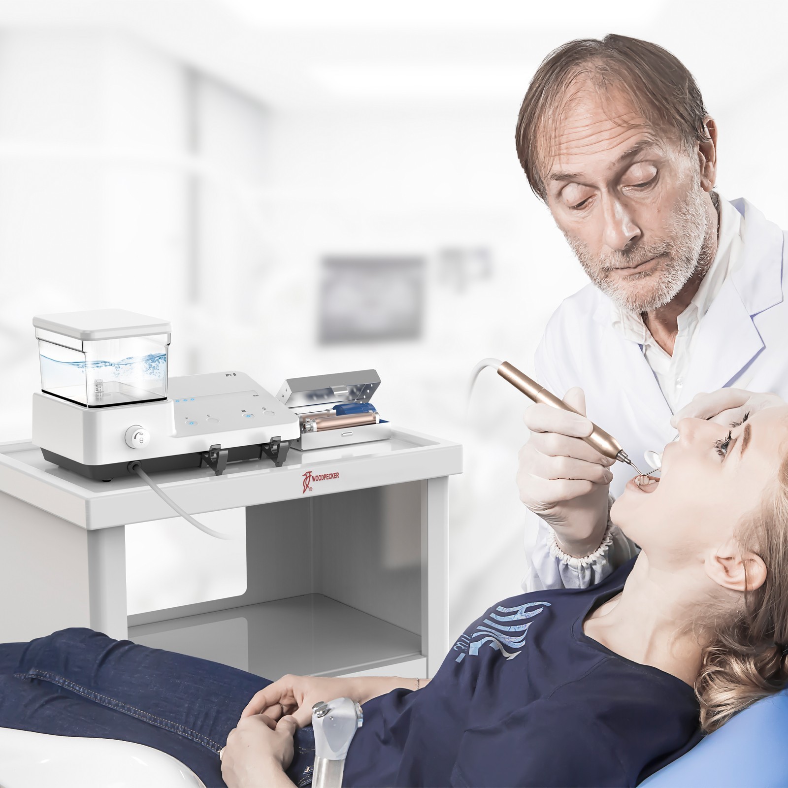Woodpecker PT3 PT5 Dental Periodontal Treatment Device Automatic Water System