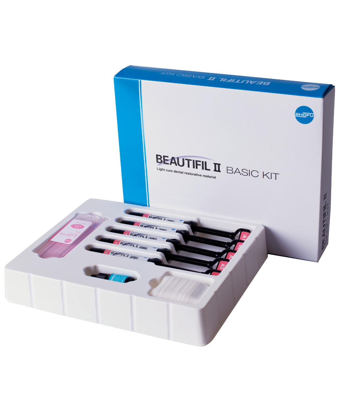 Share SHOFU BEAUTIFIL II Universal Nano Hybrid Composite Kit 5 x 4g Syr + Bond