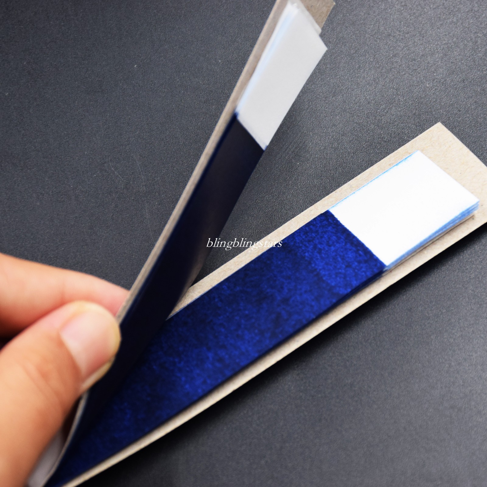 200 Sheets Dental Articulating Paper Practical Soft Thin Strips 1 Box Blue