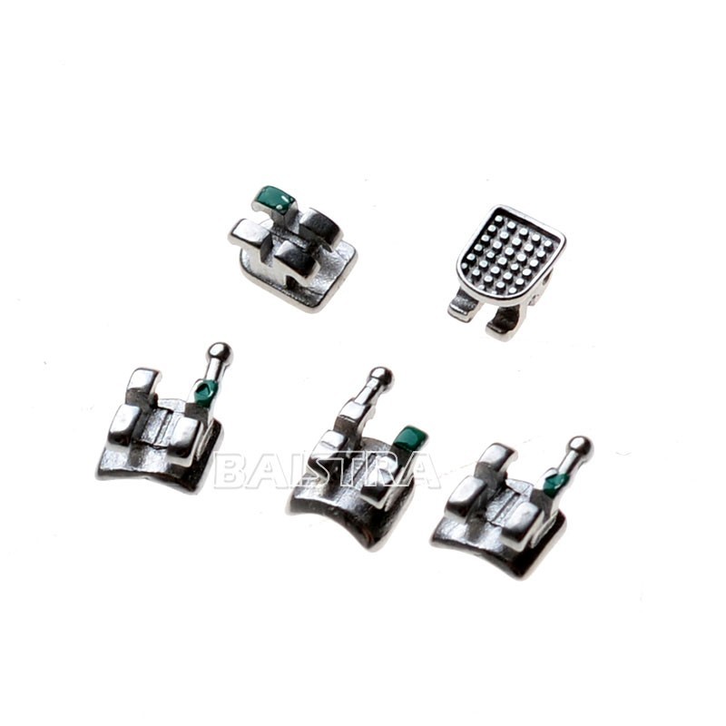 50 Sets Dental Ortho MIM Monoblock Brackets Mini MBT/Roth.022 Hooks 345 AZDENT