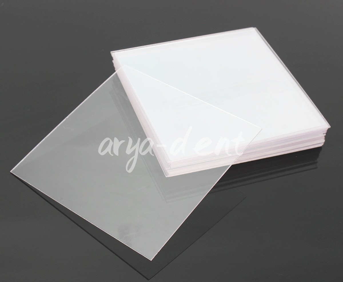 Dental Orthodontic Splint Vacuum Forming Material Sheet Soft/Hard 0.8-3.0mm
