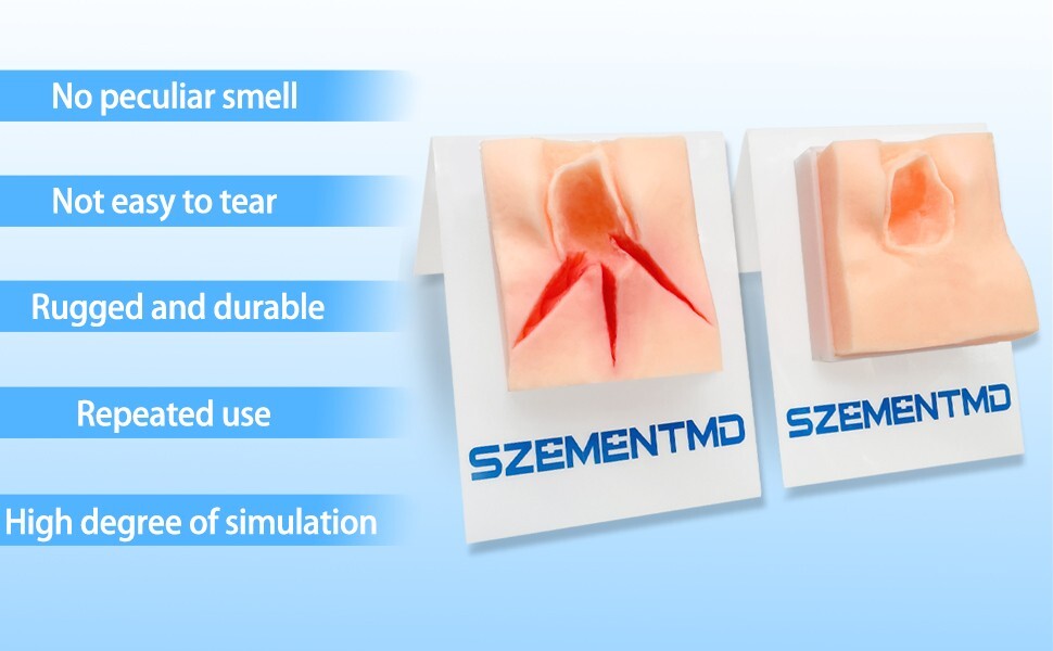 1PCS Perineal Three Incision Suturing Model, Perineal Repair Obstetric Training