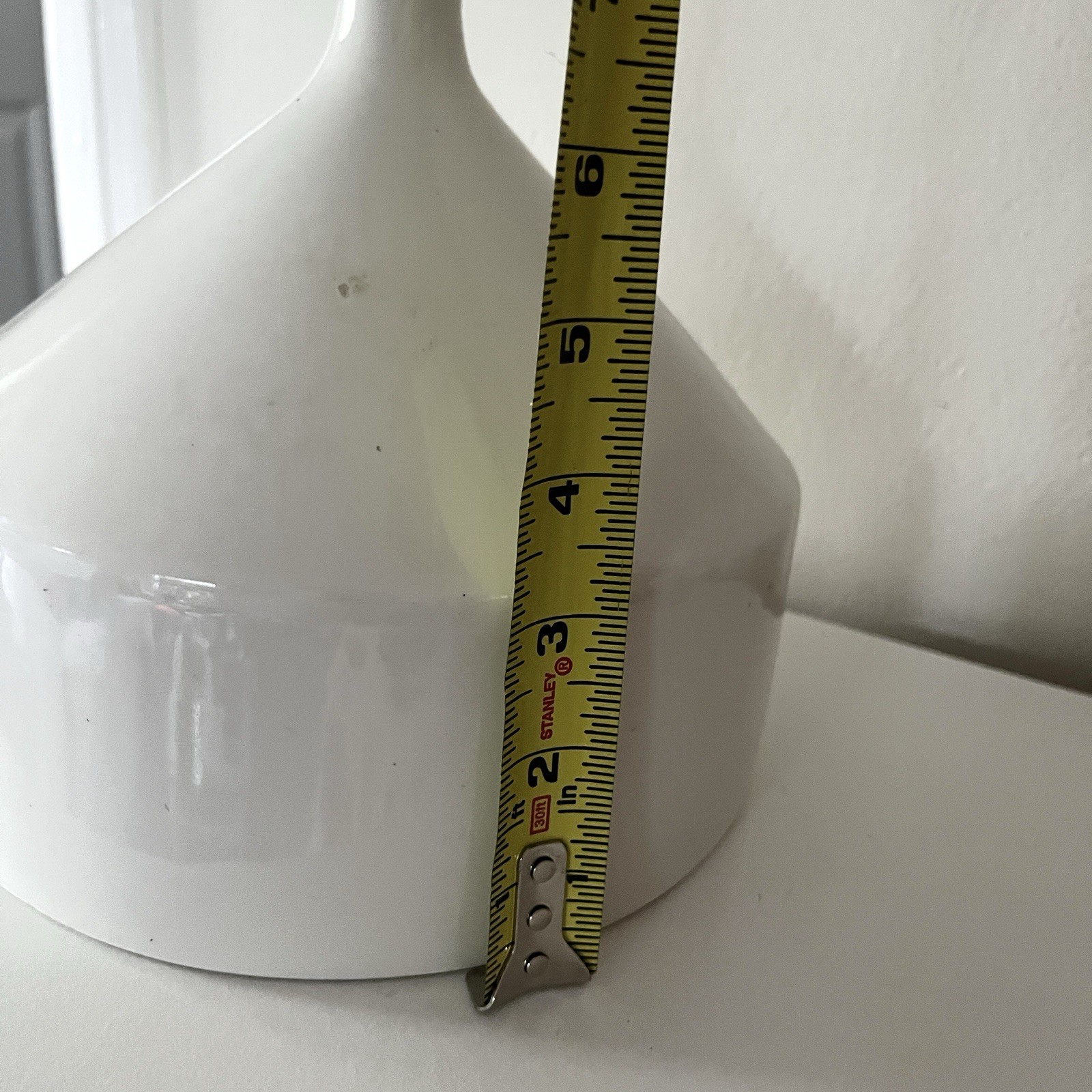 VTG Coors No. 5 34-A Buchner Lab Funnel Porcelain Ceramic Great USA 11” x 8”