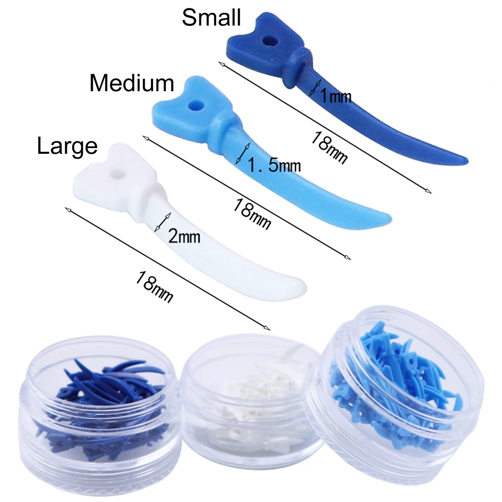 Dental Matrix Bands Ring Sectional Matrix System Clamp Plastic Tulwar Wedges