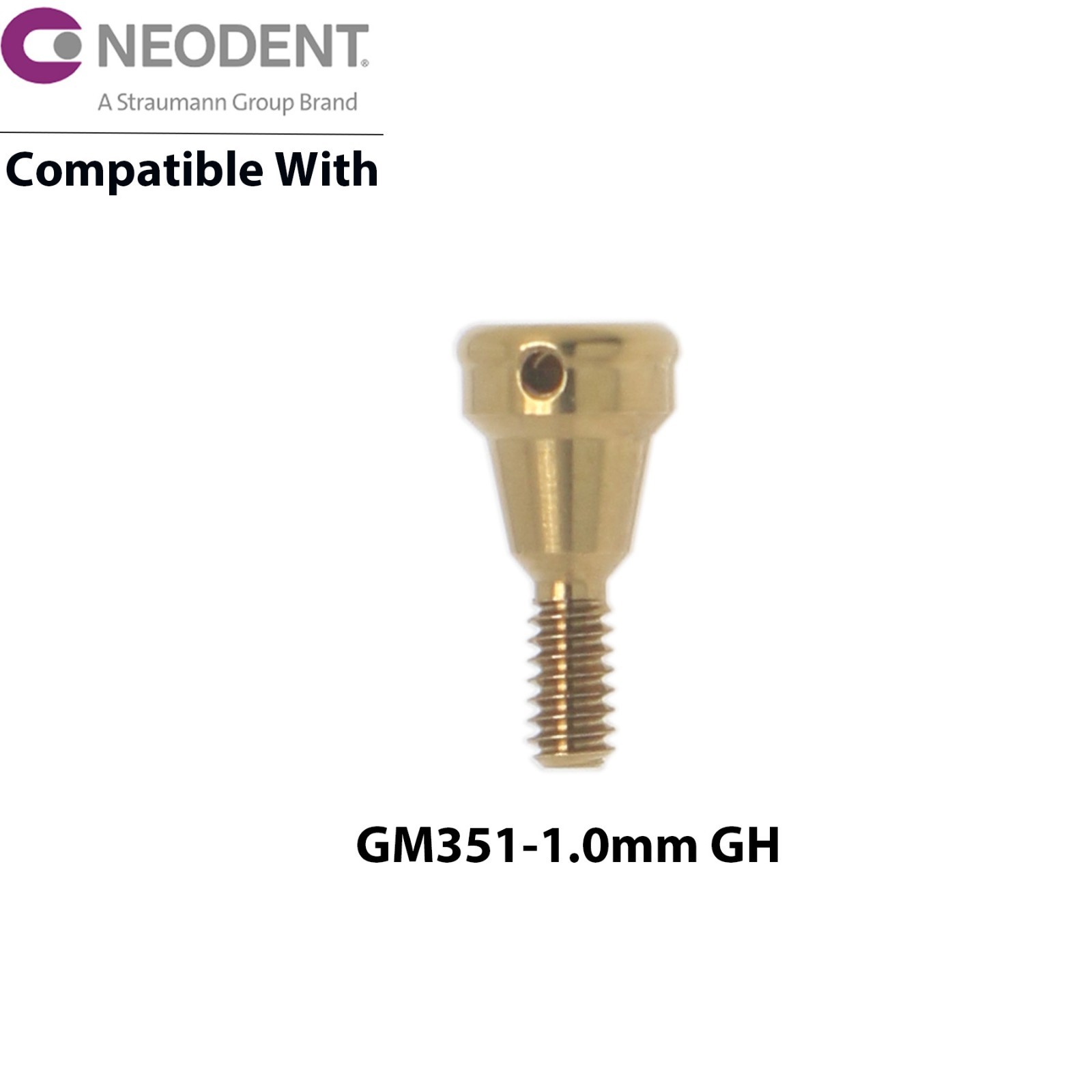 Dental Locator Abutment Overdenture Male Caps Fits NEODENT GRAND MORSE GM 1-6mm