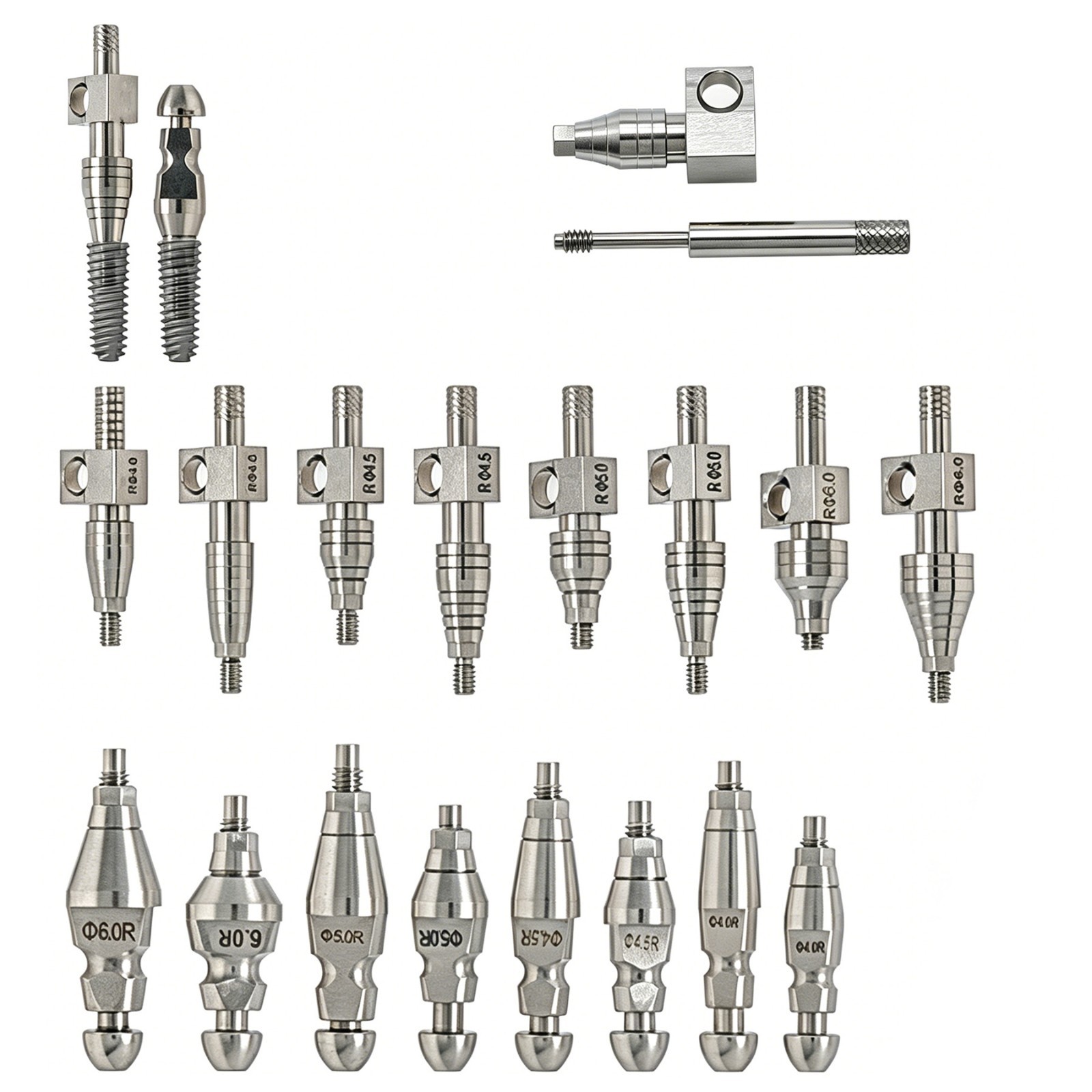 Dental DIO UFII Fixture Transfer Impression Coping Open/closed Tray Regular Hex