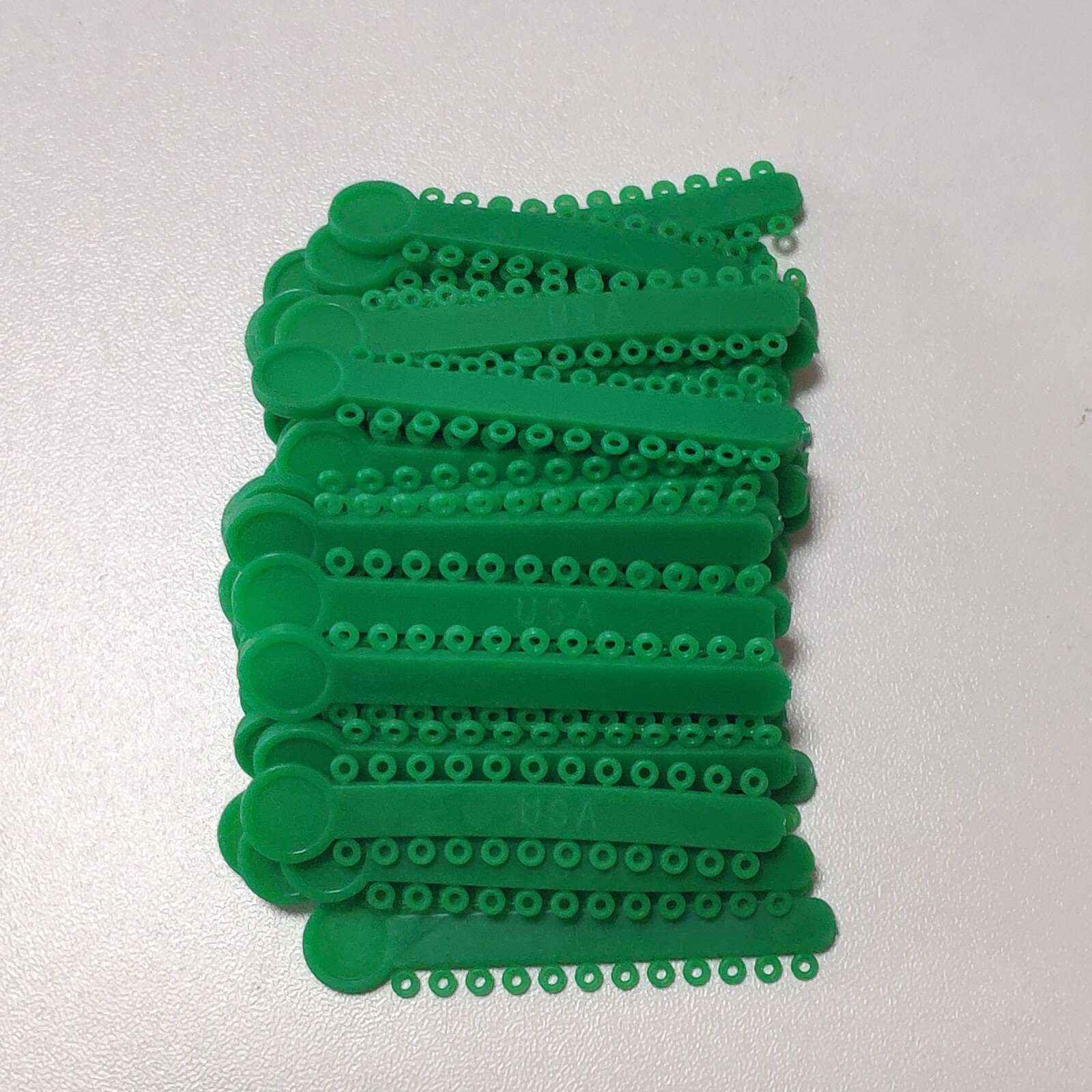 1Pack/1008pcs Dental Ligature Ties Orthodontic Elastic Rubber Bands 38 Colors