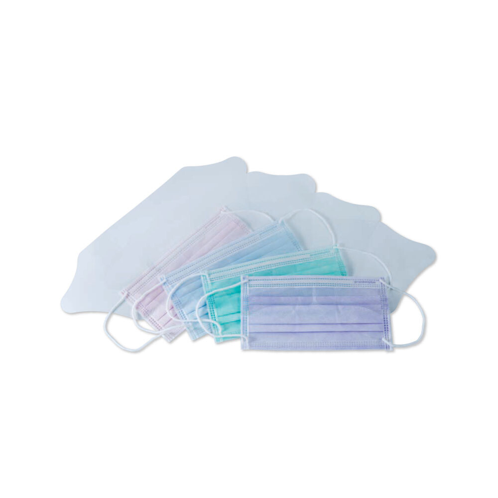 ASTM LEVEL 3 3 PLY FACE MASKS WITH SHIELD – 25/BX ULTRA SENSITIVE (BFE 99%)