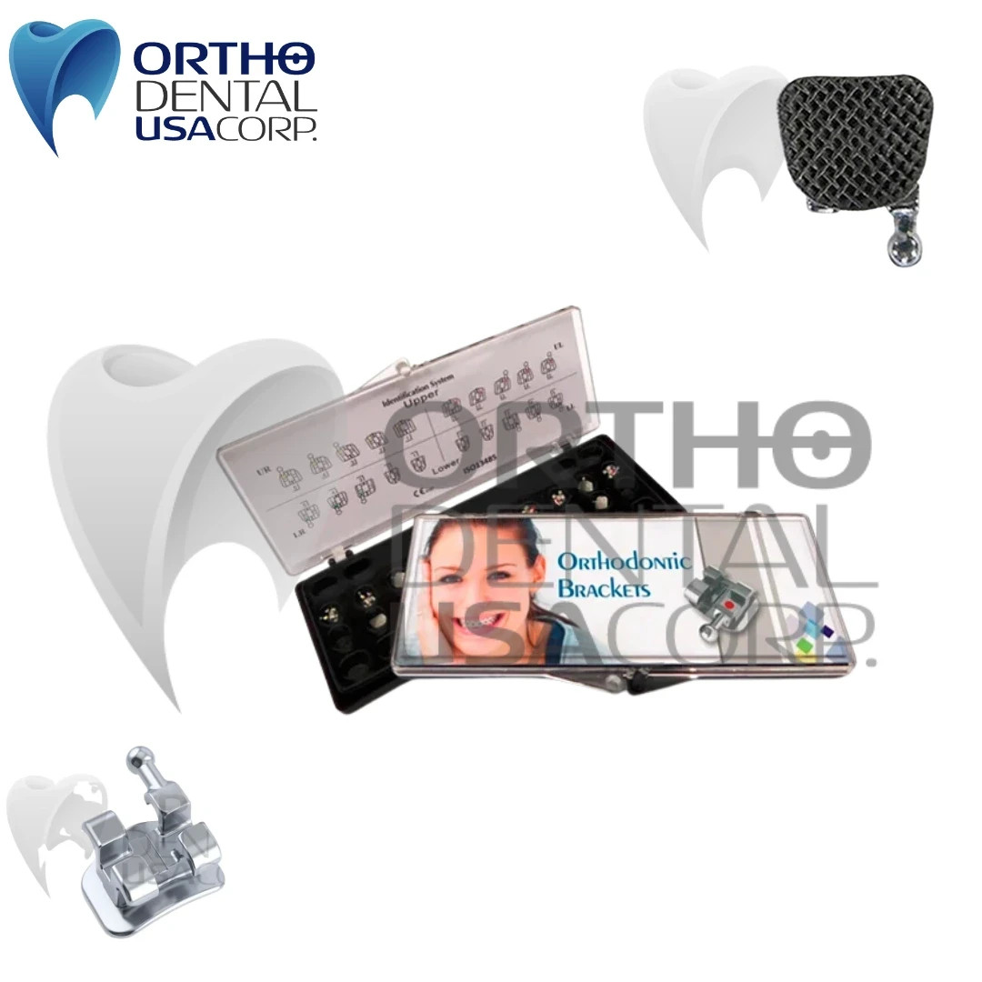Bracket MIM Slot W/H 3,4,5 SAND BLASTED 20 pcs USA Seller Orthodentalusa Corp