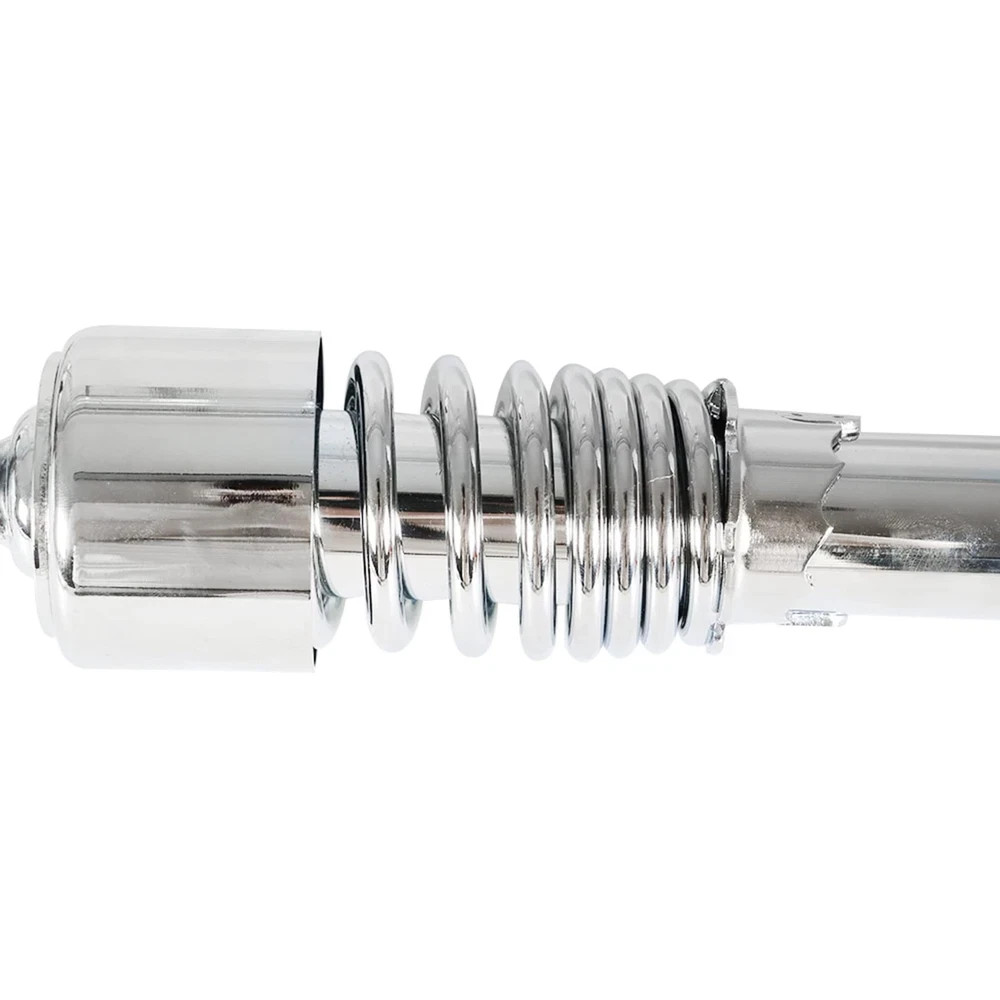 Motorcycle Chrome Rear Shocks Absorbers 10.5in 267mm