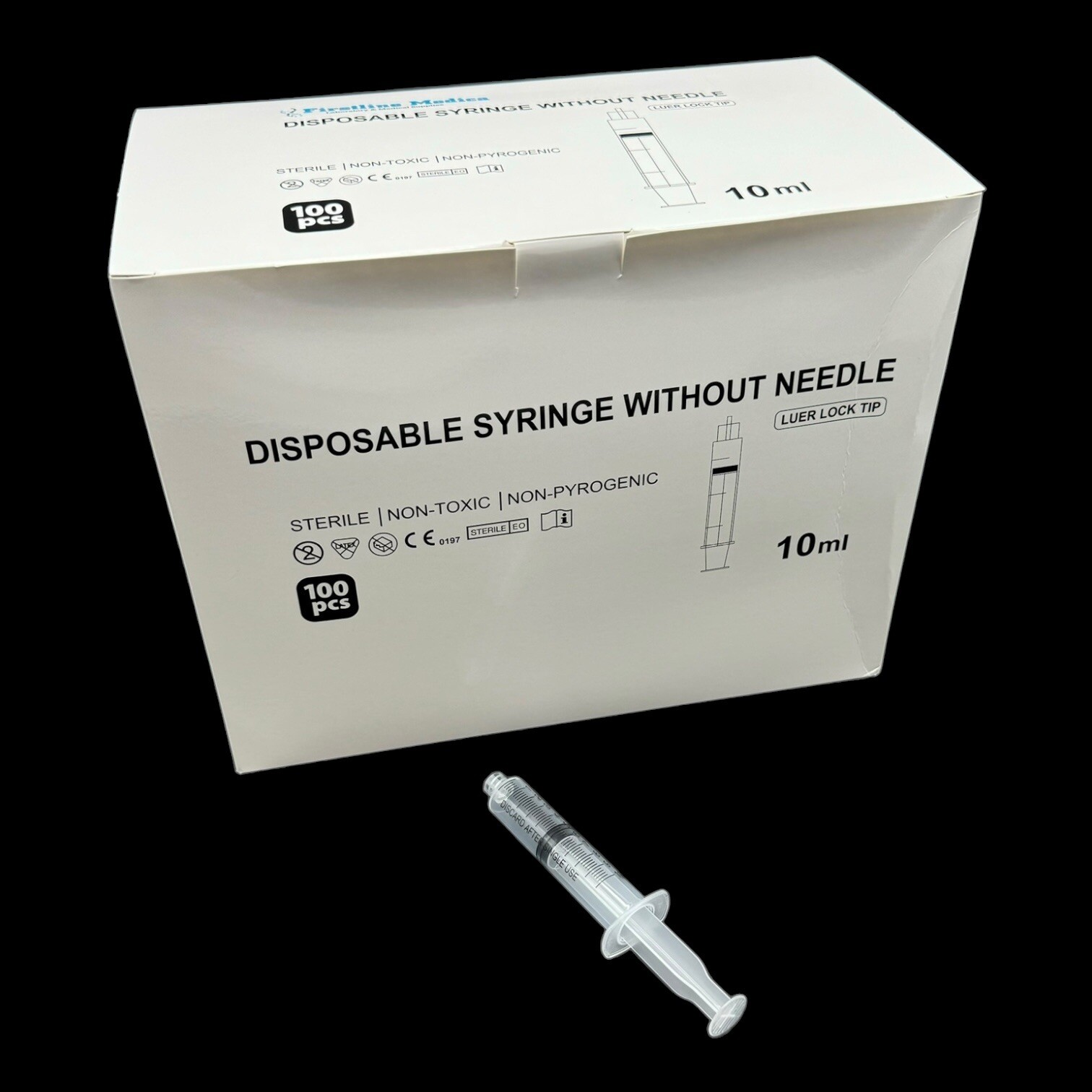Syringe – Sterile – Luer Lock – 1ml-10ml – 2×100/pk