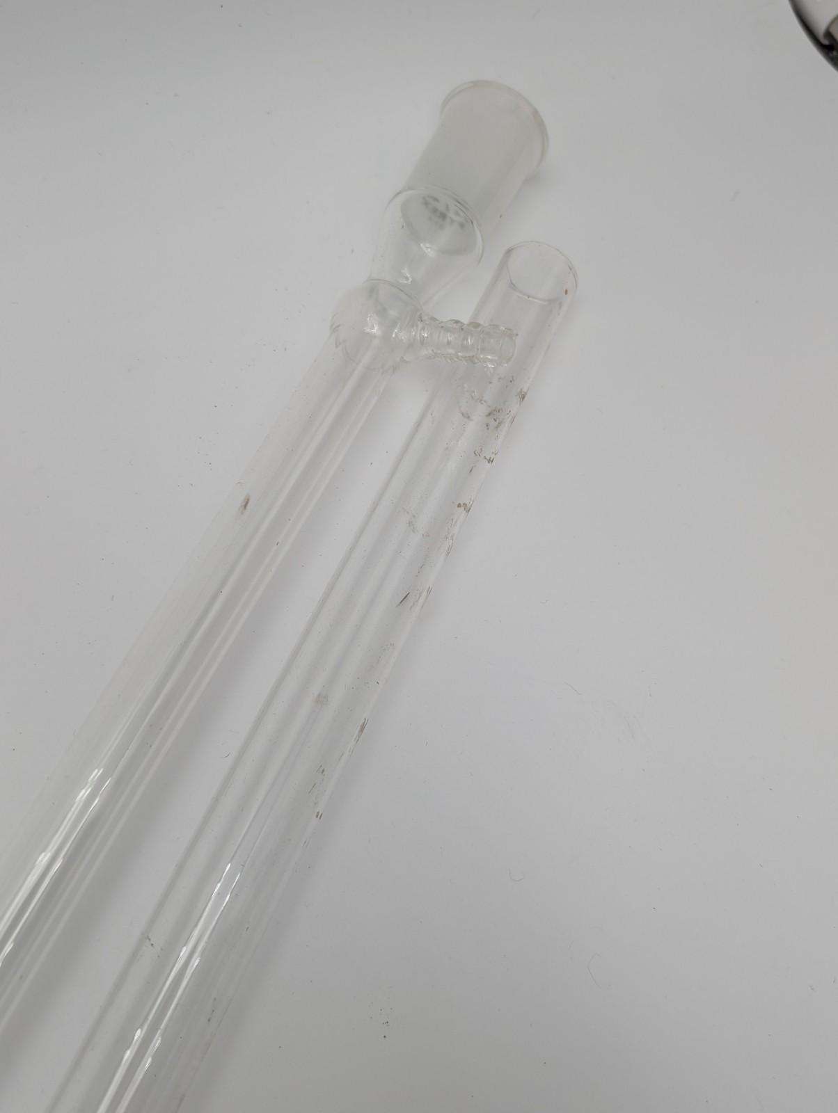 Vintage 24/40 Glass 21″ Distillation Condenser Mixed Lot