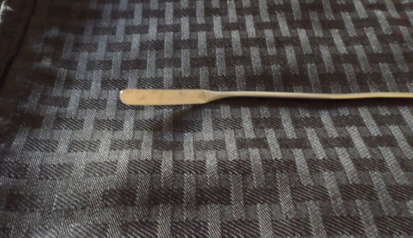 Unbranded Stainless Steel 6 3/4” Double Ended Round & Mini Square Spatula 14-374