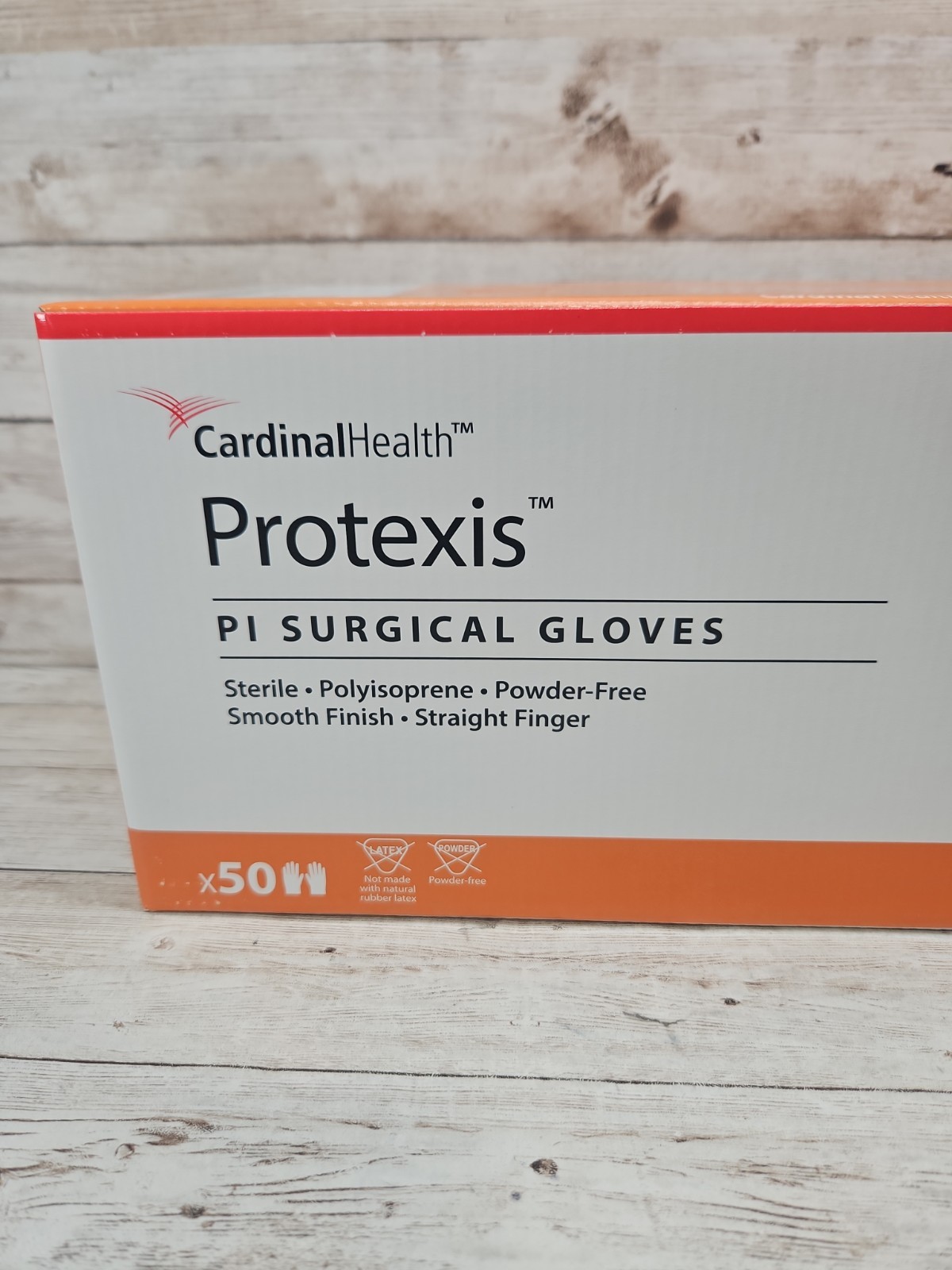 Protexis PI Surgical Gloves *1 CASE 200 Pair* Cardinal Size: 7.5 Exp: 08/26
