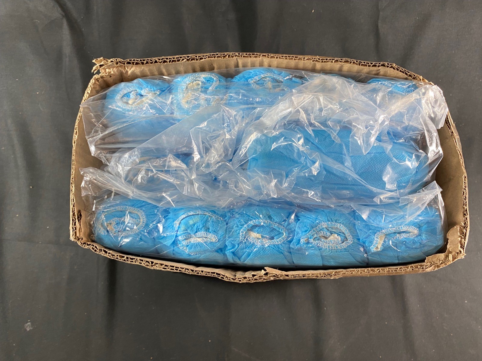 LABORATORY Shoe Covers XL Blue Bulk Packed No Tread EB10-400-05B (260/cs)