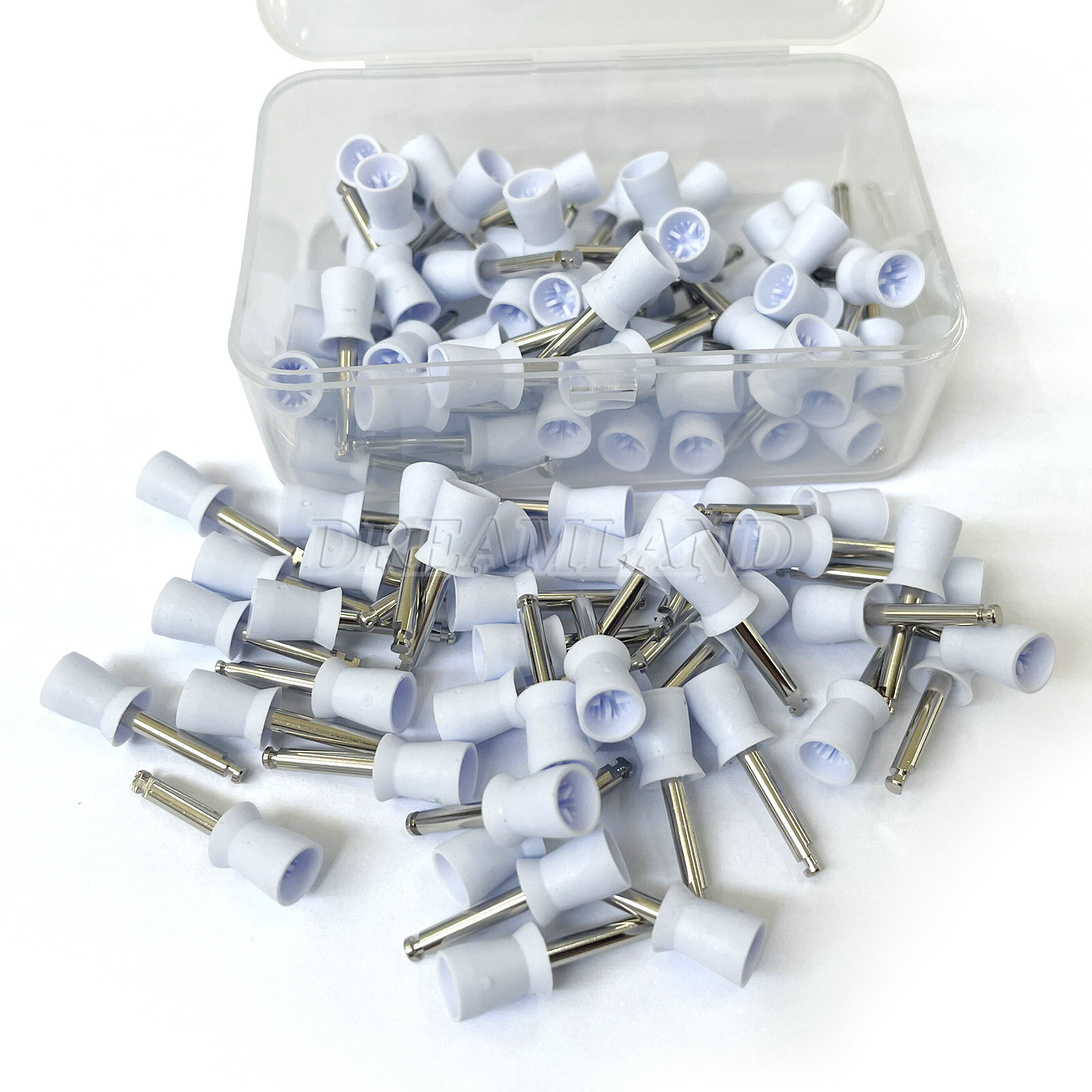 100pc Dental Prophy Polishing Cup Cups For Contra Angle Handpiece Latch CE