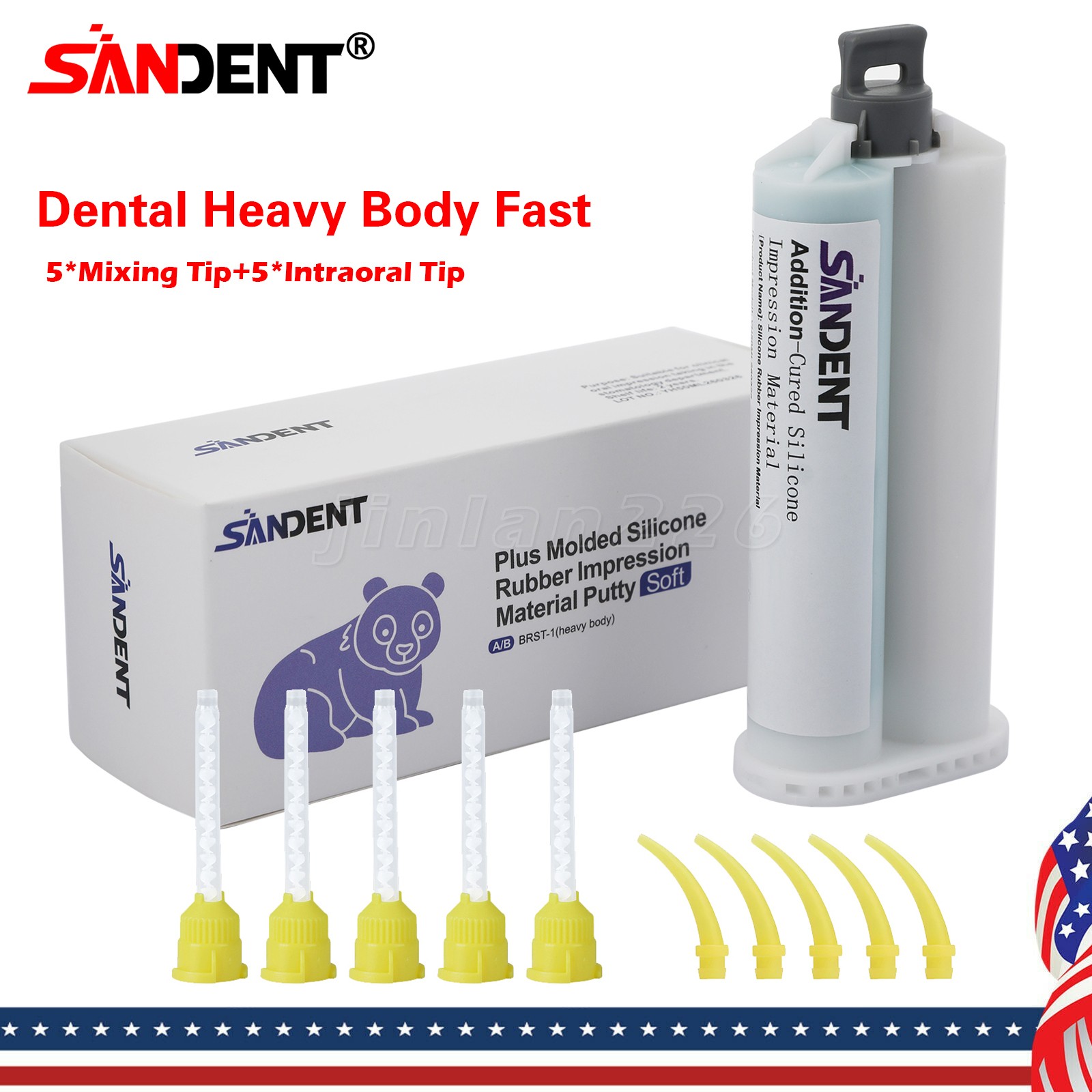 Dental Impression Material, VPS Heavy & Light Body, Fast & Regular (Choose Qtys)