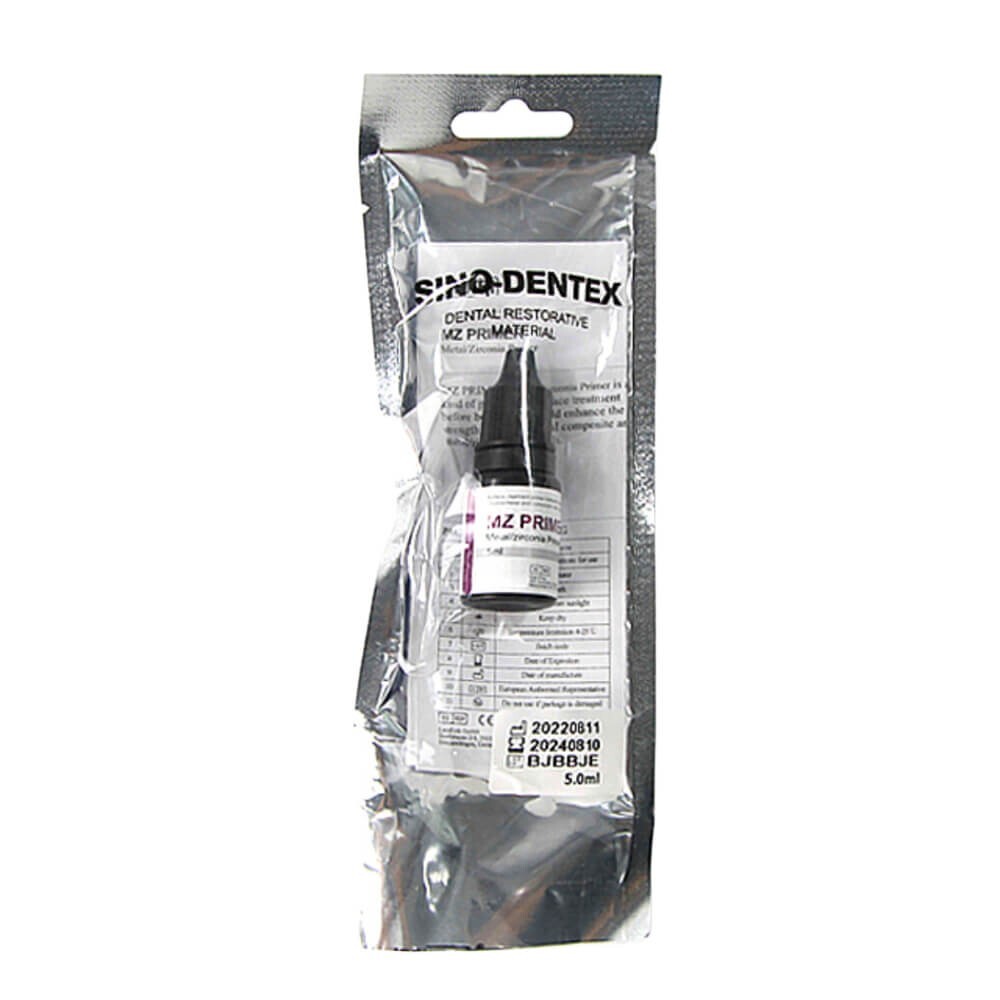Dental Metal/Zirconia Primer 5ML for Bonding Metal, alumina and zirconia ceramic