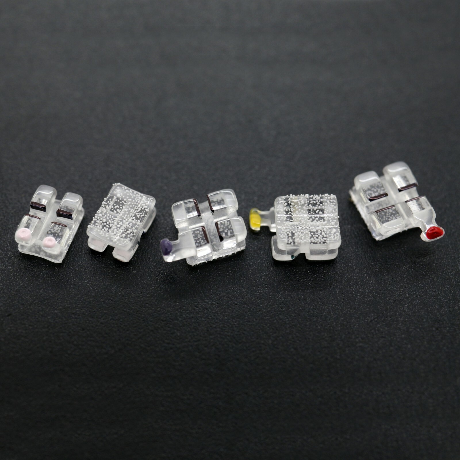 Dental Orthodontic Sapphire Bracket Monocrystalline Supper Clear Braces Roth MBT