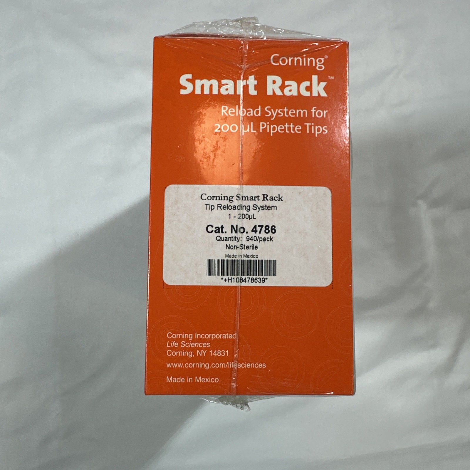Corning 4786 Smart Rack Reload System 1-200µL Pipet Tips Tip Reloading 940/pk