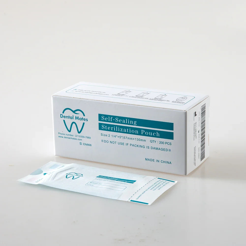 3.5×10 Autoclave Sterilization Pouches – Self-Sealing for Dental Clinic & Tattoo