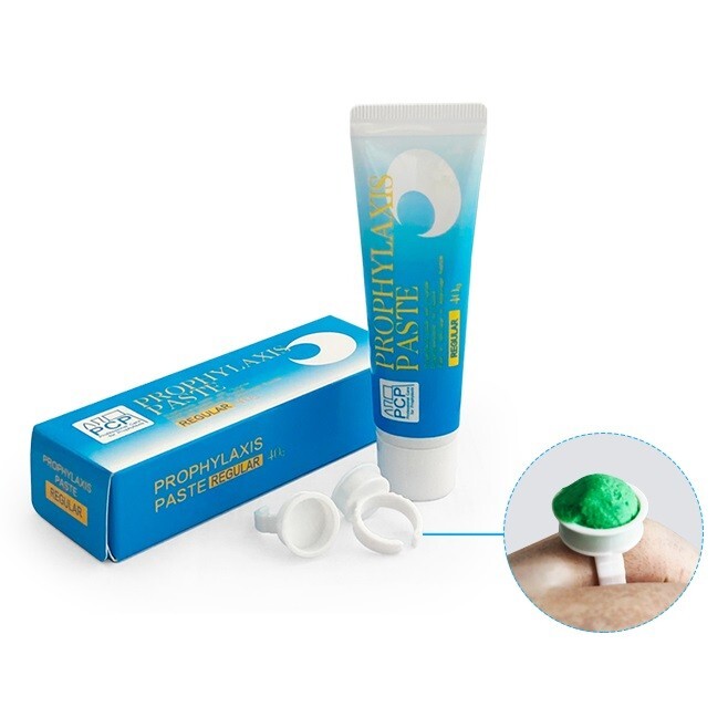 Dental Prophy Paste Fine Regular Grit Prophylaxis Tooth Polishing Paste 40g/tube