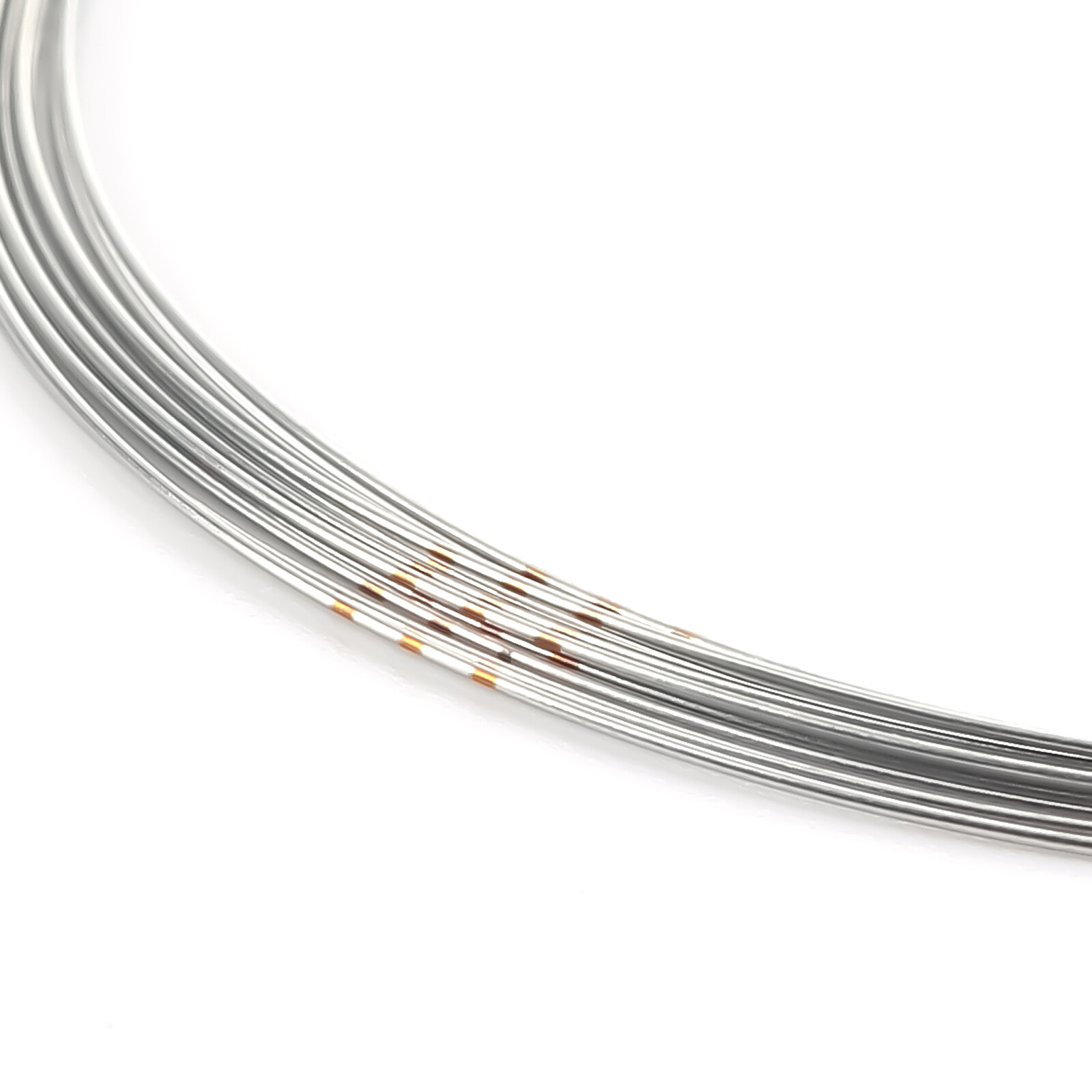 100PCS JMU Ortho NiTi Super Elastic Archwire Ovoid Round 0.012-0.020 Upper/Lower