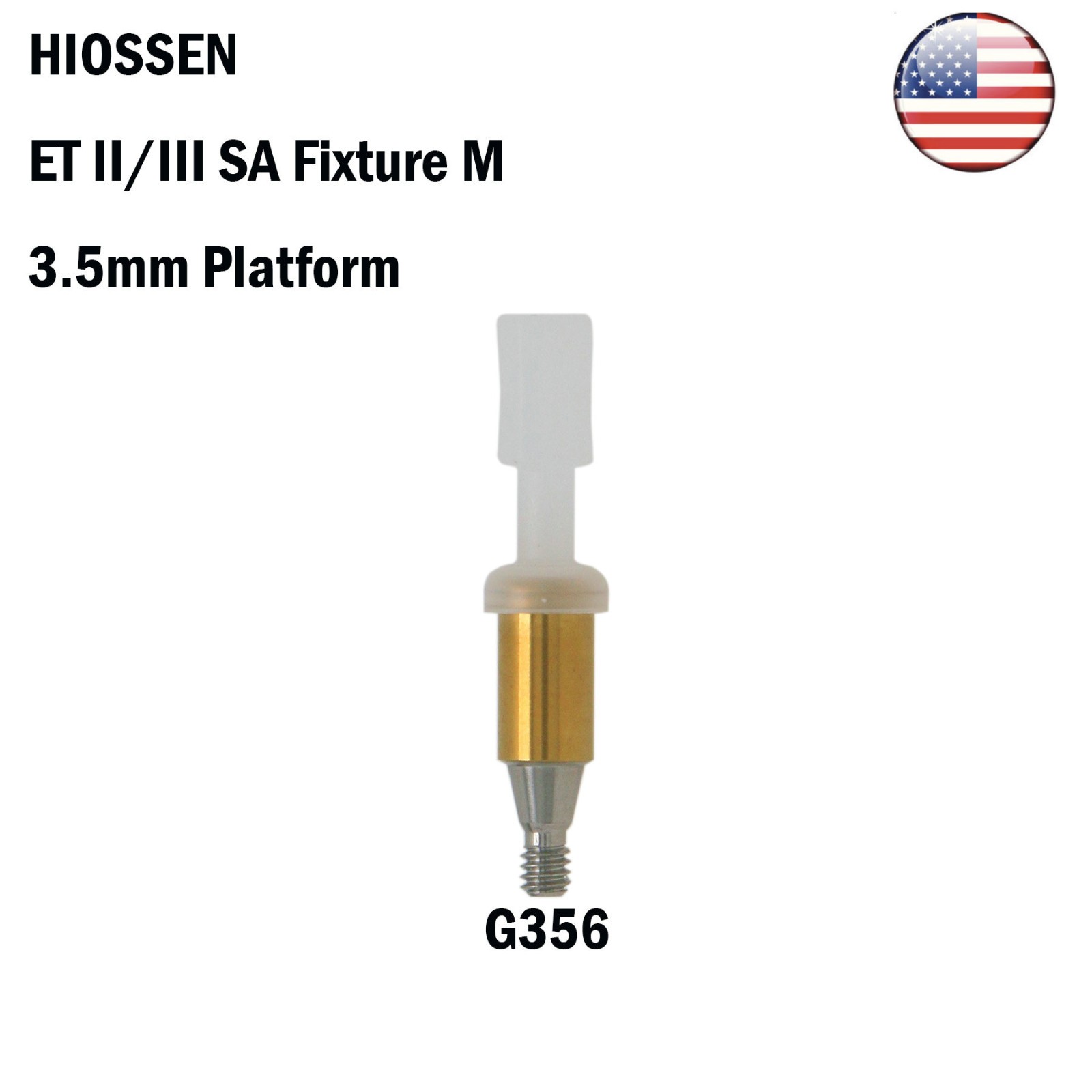 Dental Locator Abutment Attachment for Osstem Hiossen Mini Regular GH1/2/3/4/5/6