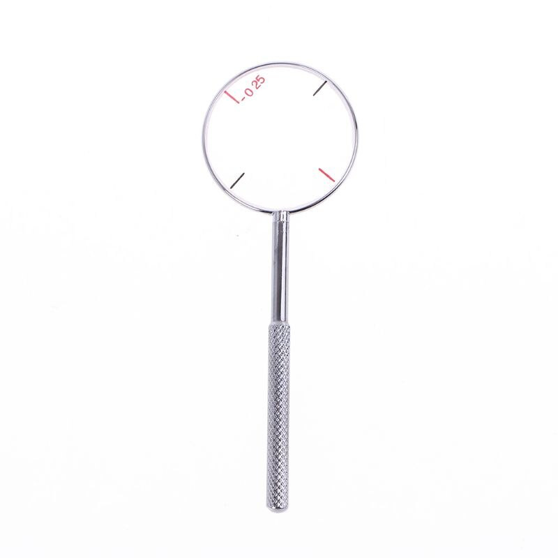 2 pcs Optometry 0.25/0.50 Trial Jackson Cross Cylinder Diopters Tool Lens