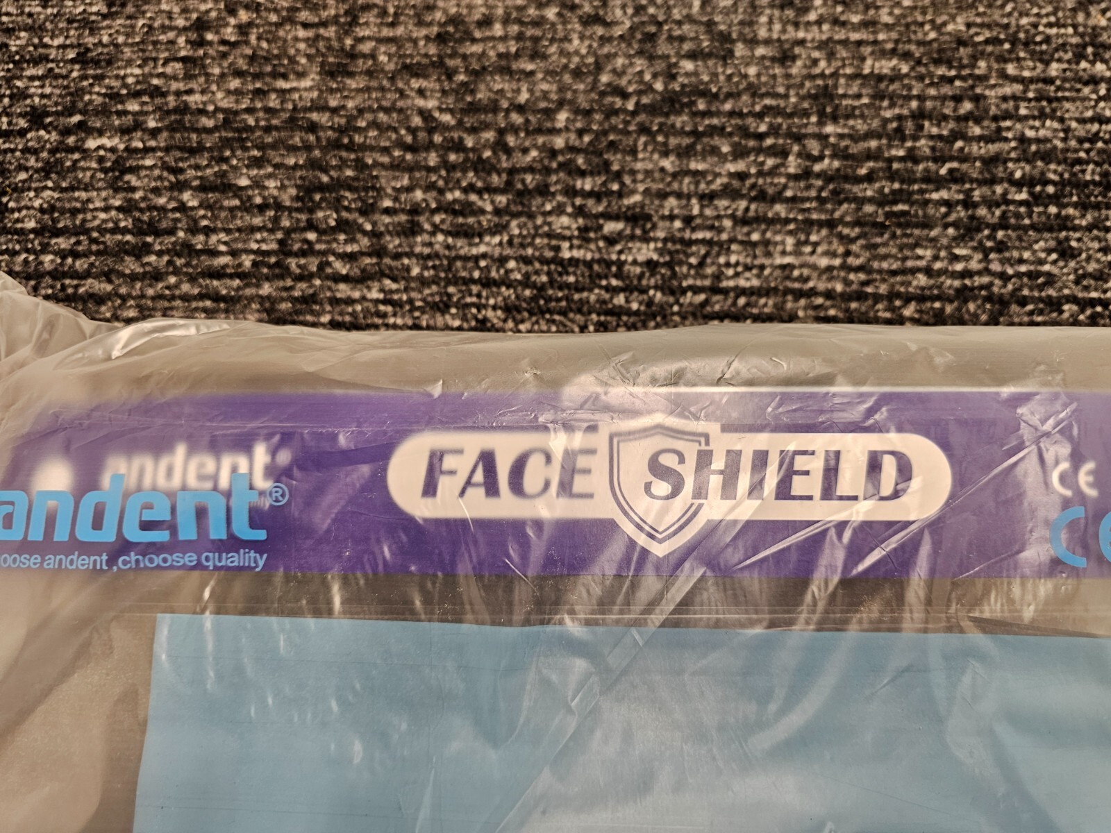 (QTY 10) Andent FACE SHIELD Medical Grade Protector – Clear