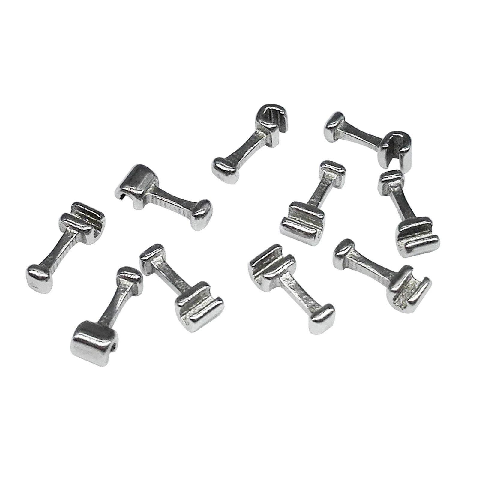 10/pack Dental Orthodontic Stainless Steel Crimpable Hook Long Short Medium Stop