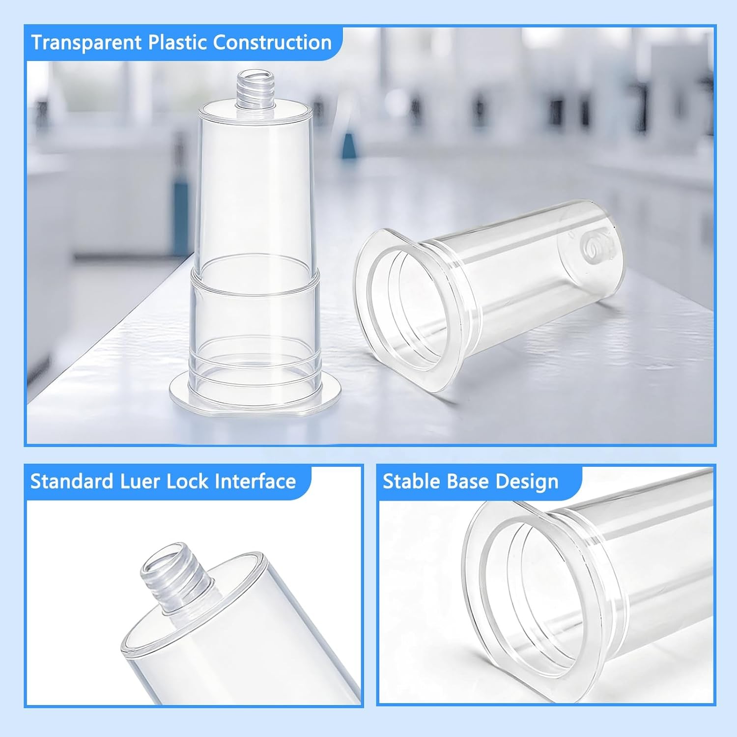Disposable Tips Holders Universal 100 pcs Suit for Medical Laboratory Tools